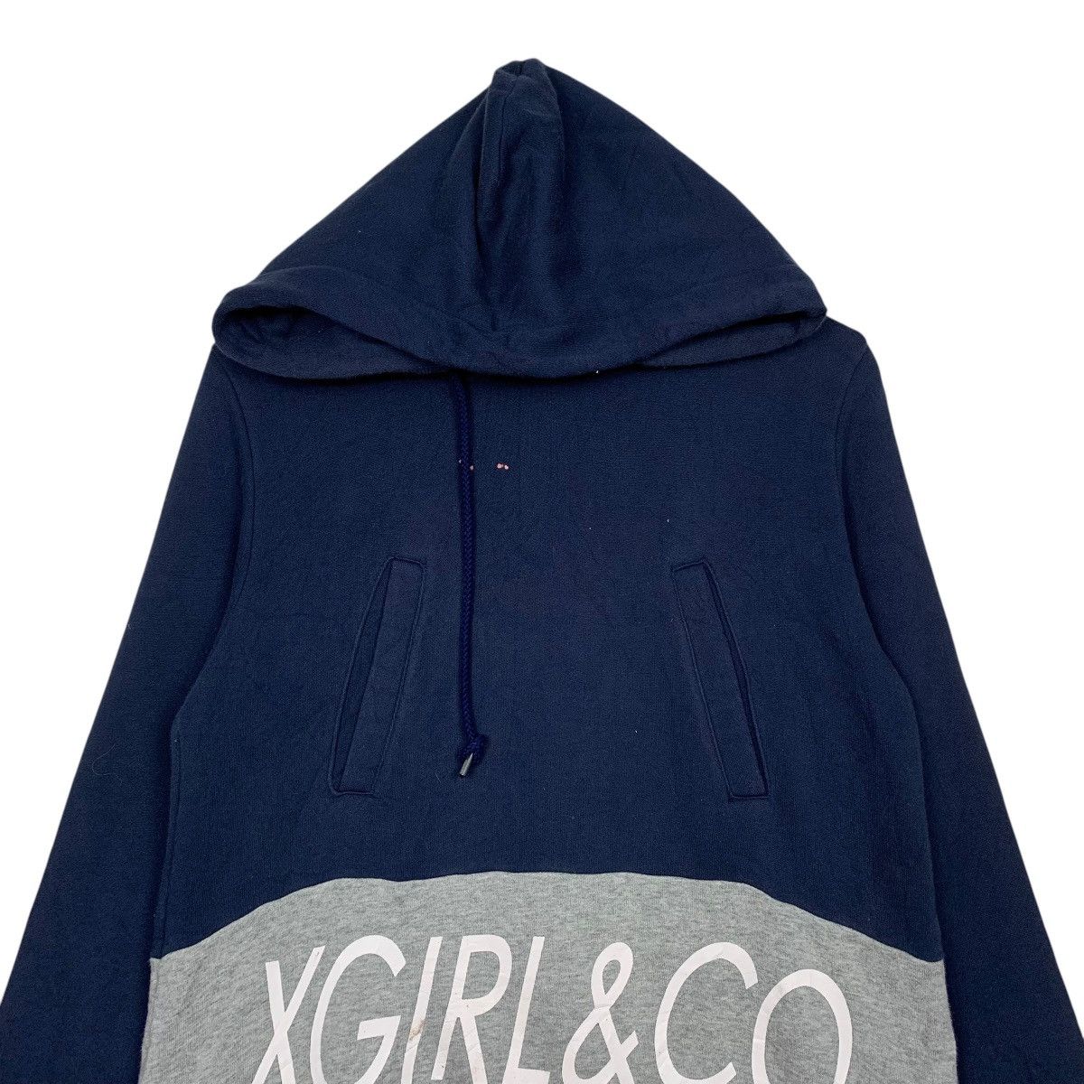 Japanese Brand Japanese Brand X-girl Long Hoodie Size S / US 4 / IT 40 - 2 Thumbnail