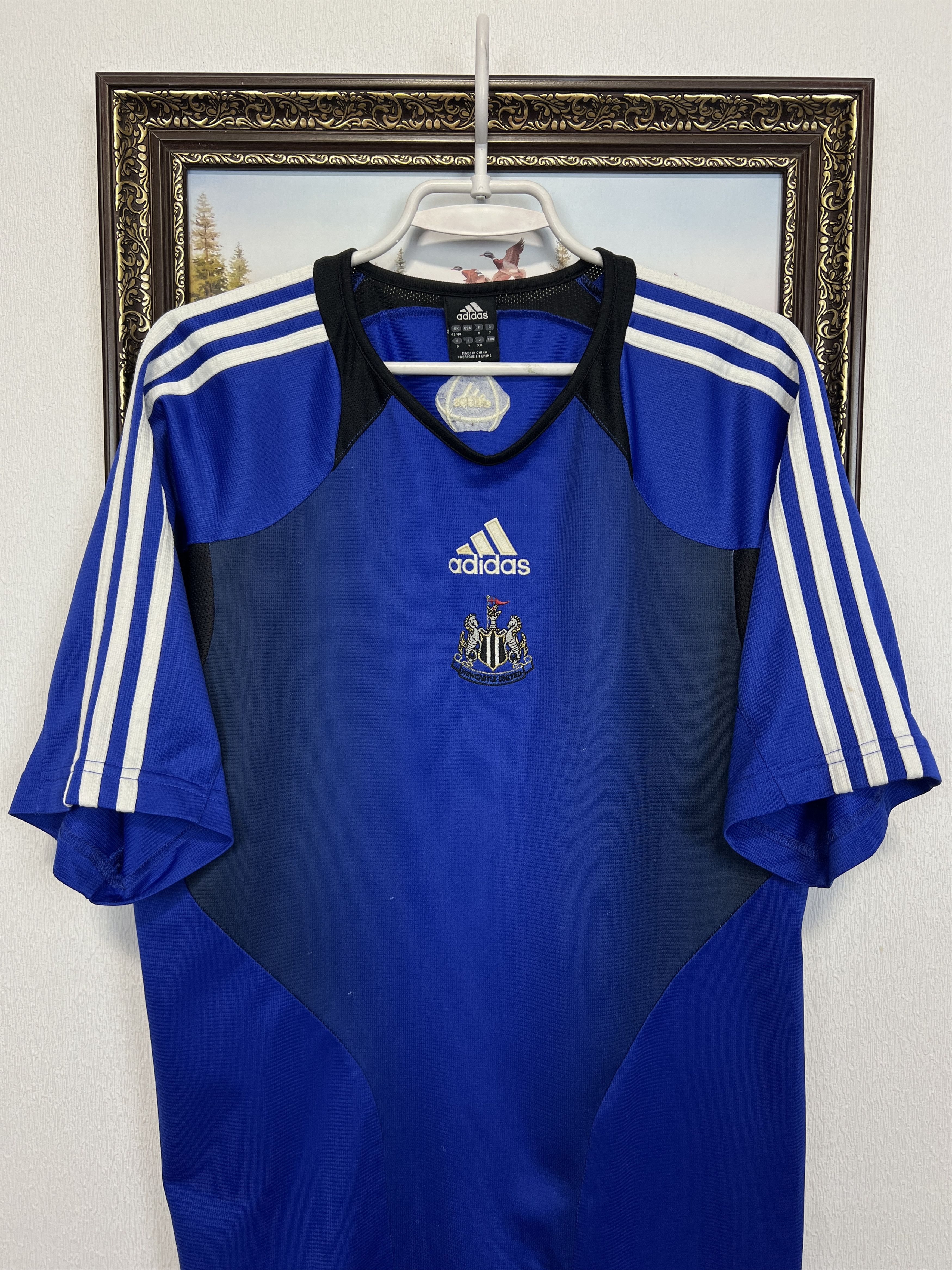 Adidas Vintage Newcastle United Football Train Shirt Soccer Jersey Size US L / EU 52-54 / 3 - 2 Thumbnail