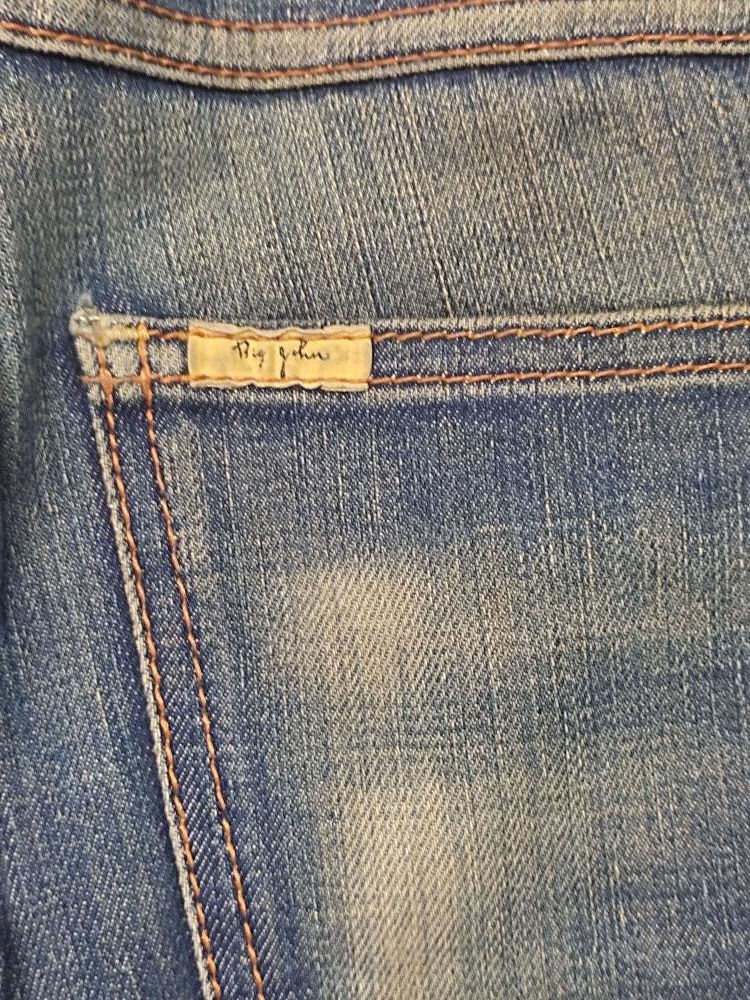 Big John × Vintage VINTAGE BIG JOHN DISTRESSED JEANS Size US 32 / EU 48 - 13 Thumbnail