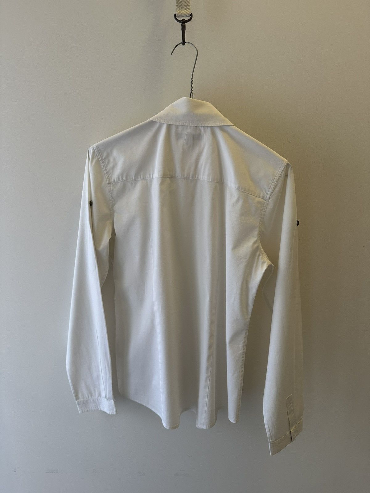 Burberry Burberry London White Cotton Shirt (Size S) Size S / US 4 / IT 40 - 2 Thumbnail