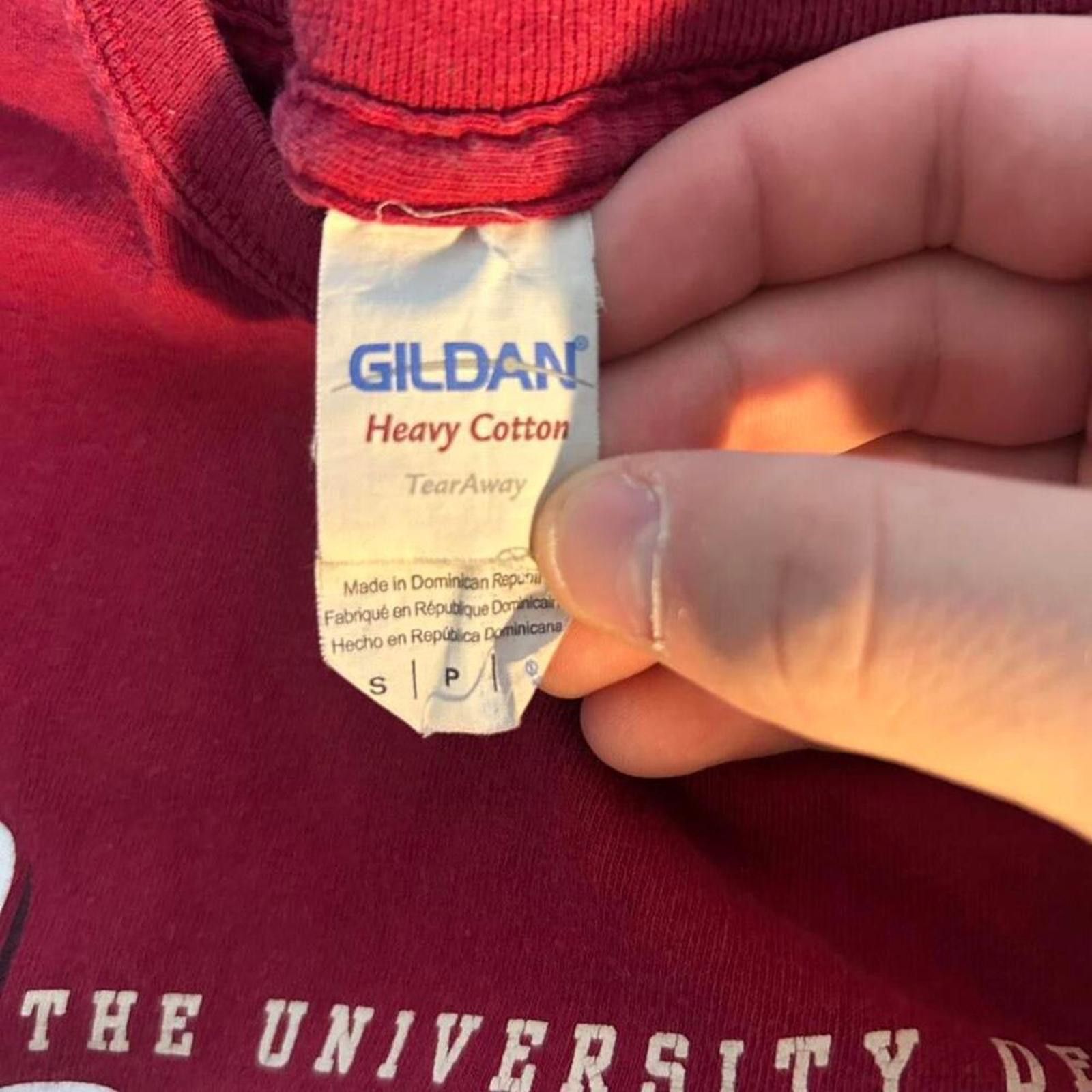 Gildan University of oklahoma red t shirt Size US S / EU 44-46 / 1 - 3 Thumbnail