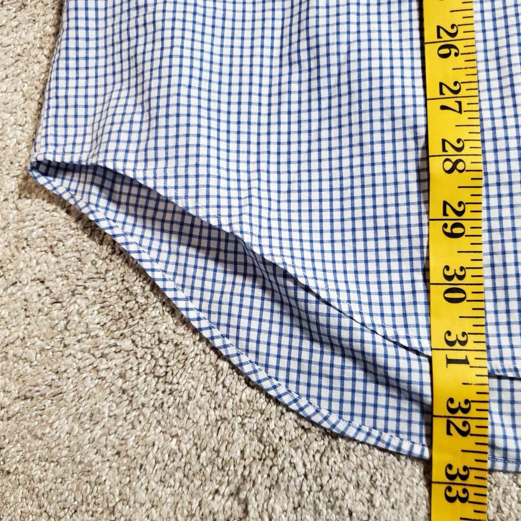 Polo Ralph Lauren Polo Ralph Lauren Blake Men's Button-Up Dress Shirt Large 100% Cotton L Size 42R - 4 Thumbnail
