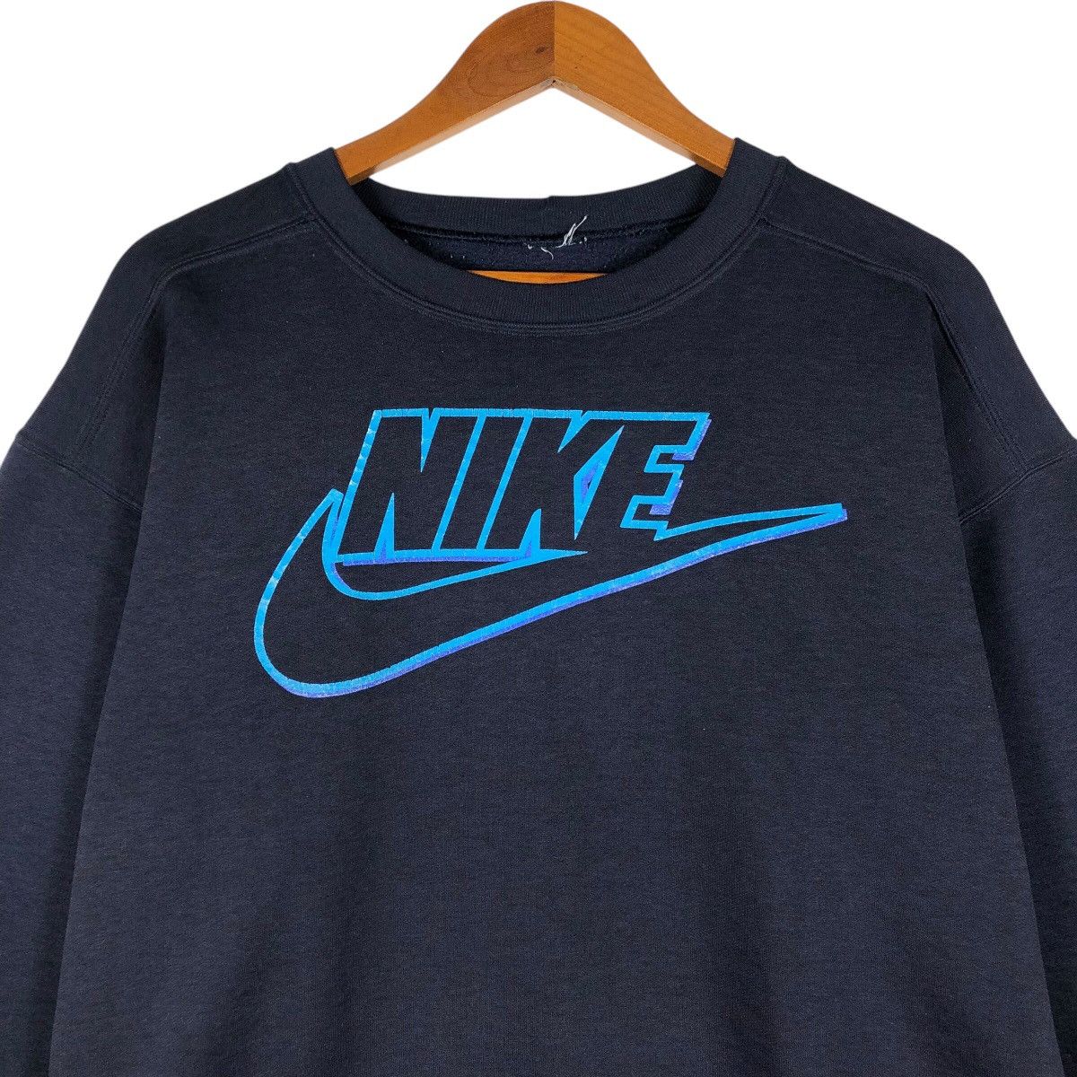 Nike NIKE Big Swoosh Logo Sweatshirts Size US L / EU 52-54 / 3 - 2 Thumbnail