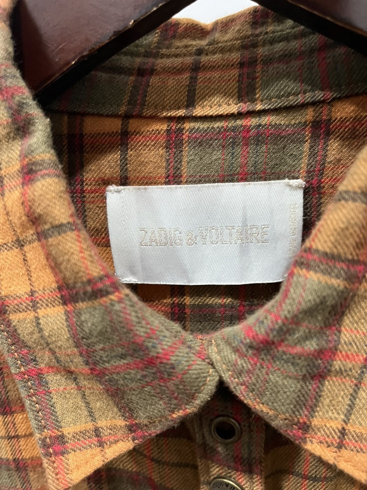 Zadig & Voltaire ZADIG & VOLTAIRE STUDDED FLANNEL Size US M / EU 48-50 / 2 - 6 Thumbnail