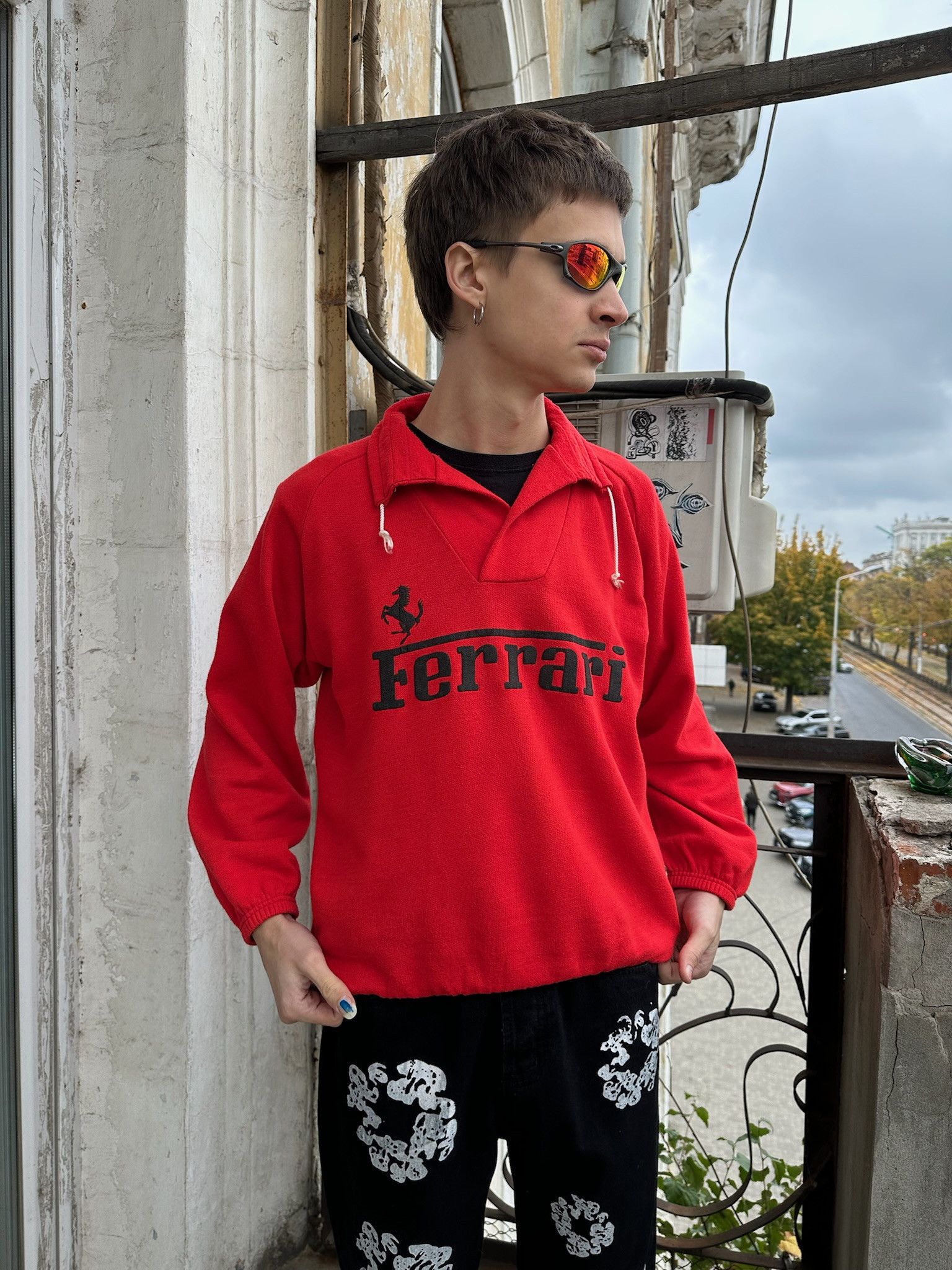 Ferrari Vintage Ferrari Sweatshirt racing Size US M / EU 48-50 / 2 - 3 Thumbnail