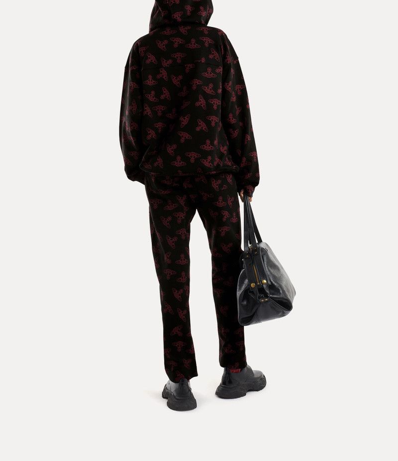 Vivienne Westwood o1srvl11e0326 Fresh Hoodie in Black/Red Size US XL / EU 56 / 4 - 4 Thumbnail