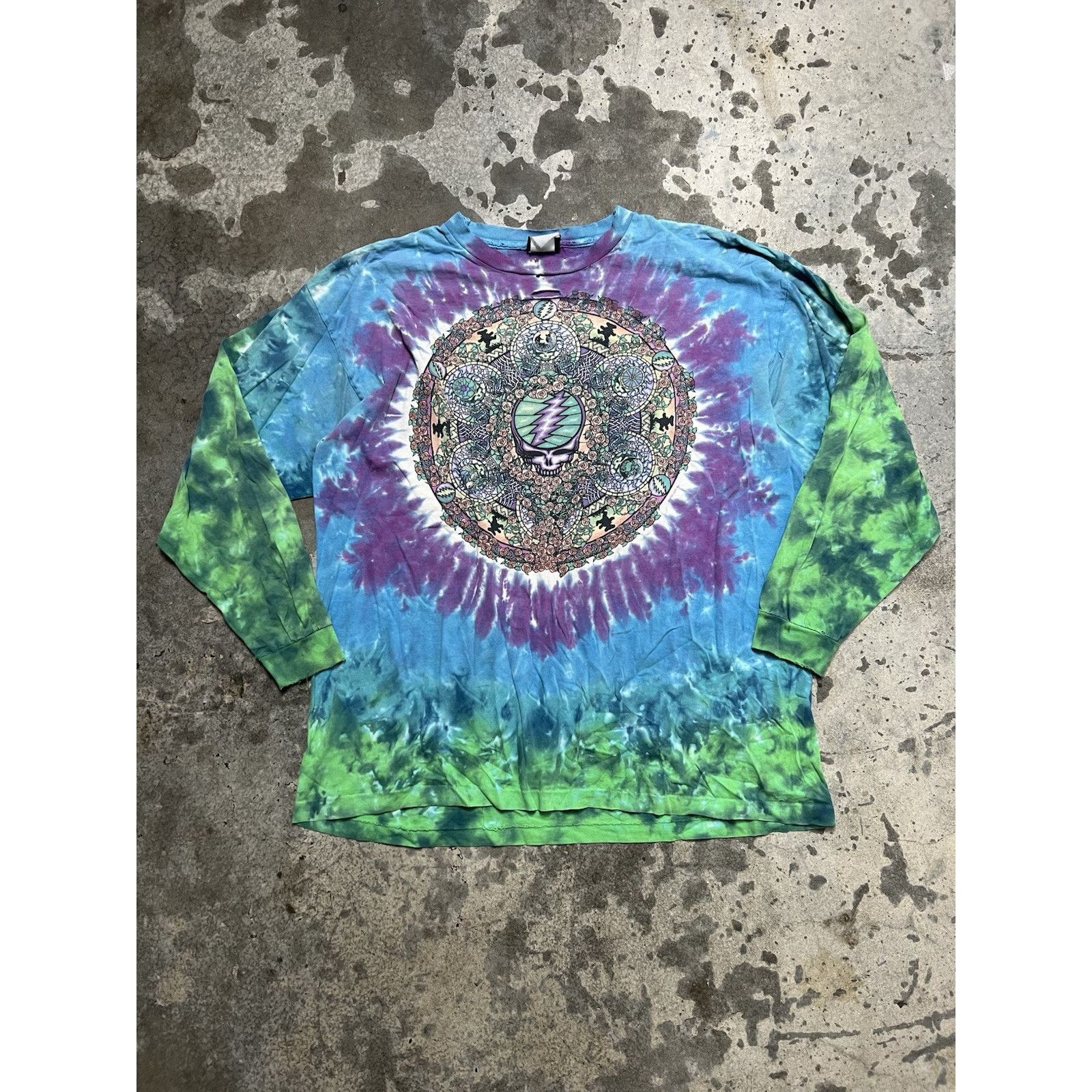 Liquid Blue Vintage 2000 Grateful Dead Liquid Blue Longsleeve Size US XL / EU 56 / 4 - 1 Thumbnail