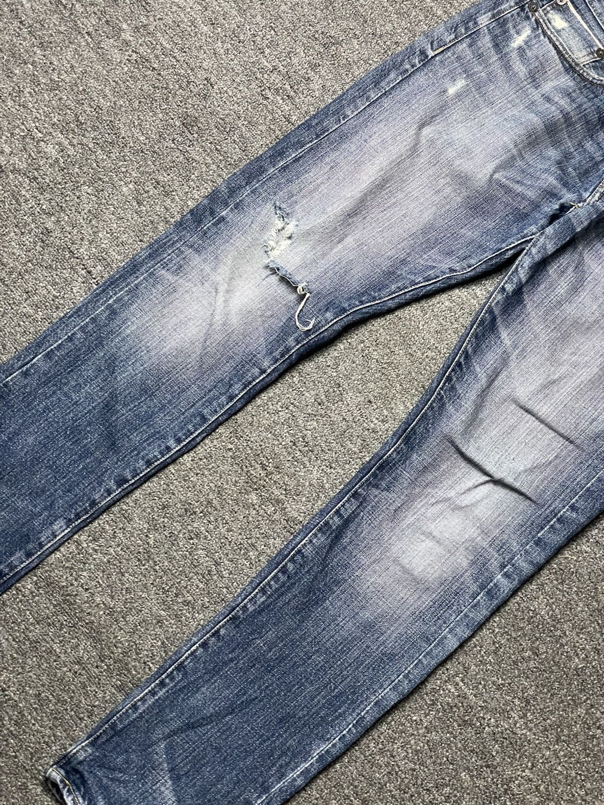 American Eagle Outfitters × Vintage American Eagle Outfitters Distressed Denim Jeans (92) Size US 30 / EU 46 - 2 Thumbnail