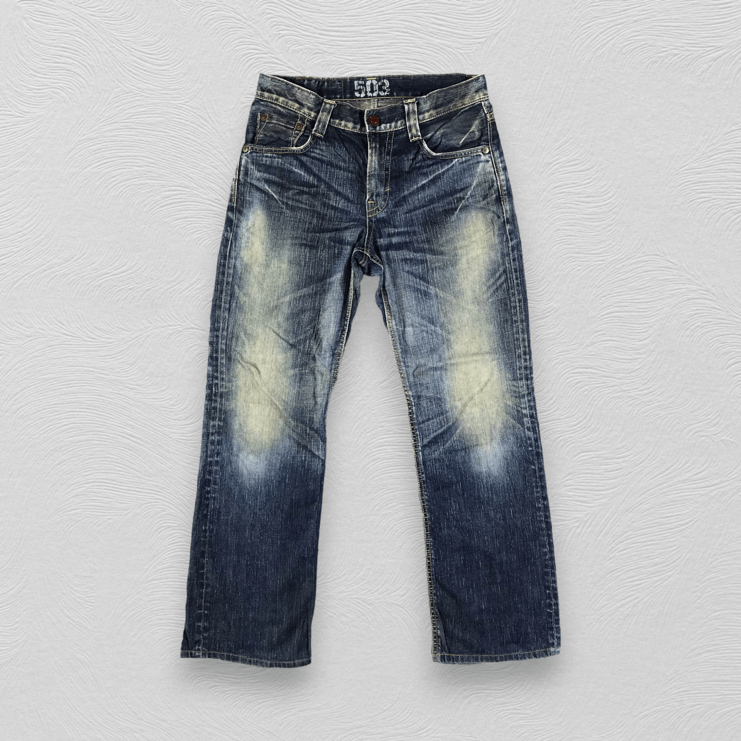 image of Edwin Blue Trip Jeans Rusty Blue Wash Denim Kj1830, Men's