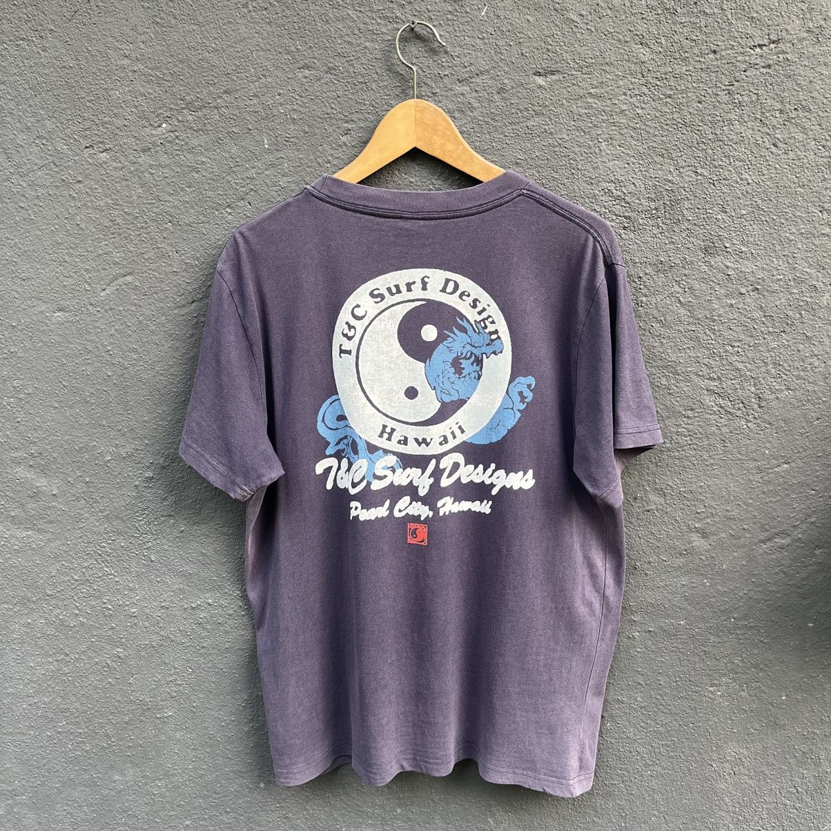 Sun Surf Thrashed Faded Vintage T&C Surfing Design Tee Size US L / EU 52-54 / 3 - 1 Thumbnail