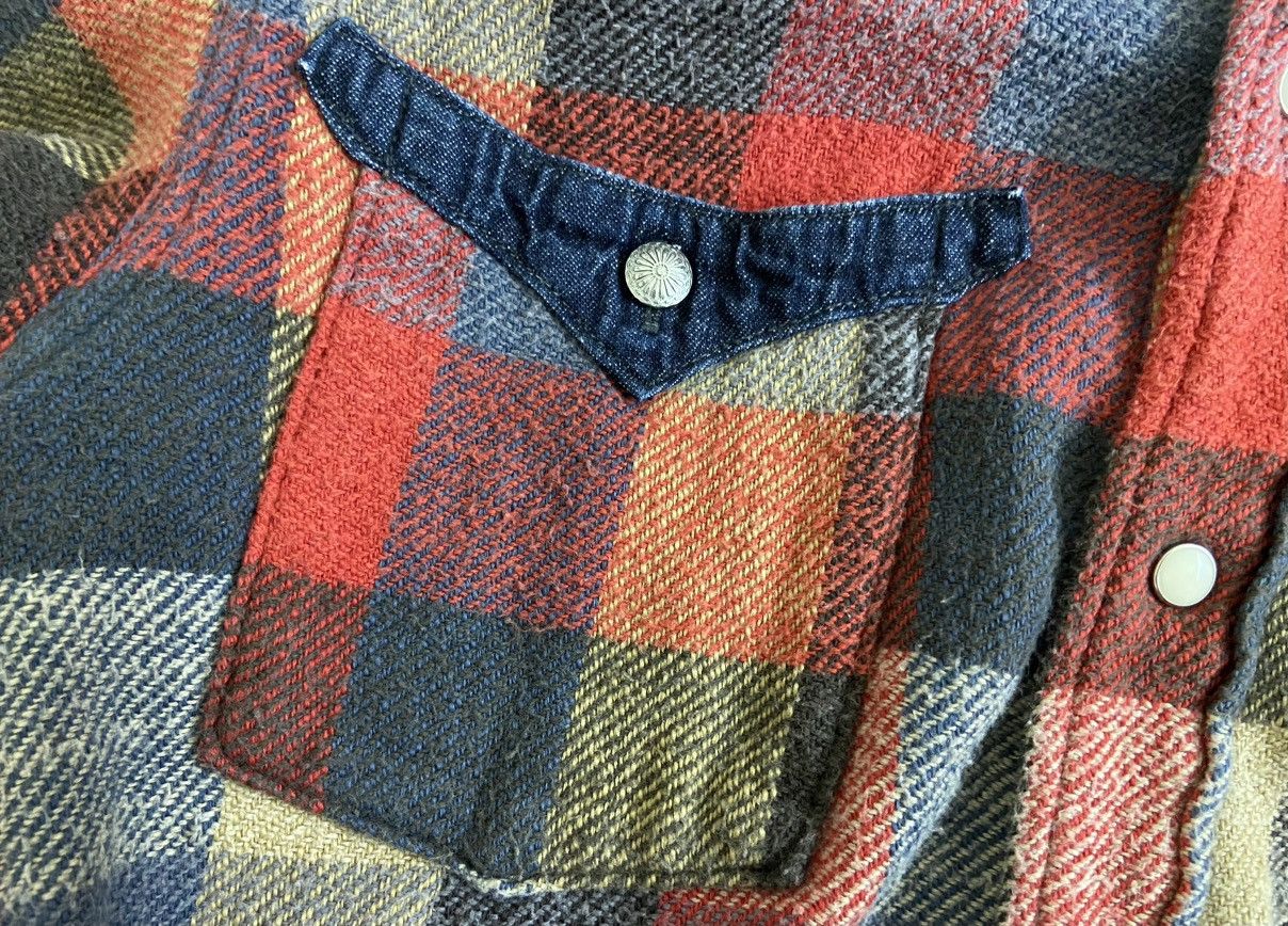 Kapital KAPITAL concho button flannel plaid shirt Size US M / EU 48-50 / 2 - 8 Thumbnail