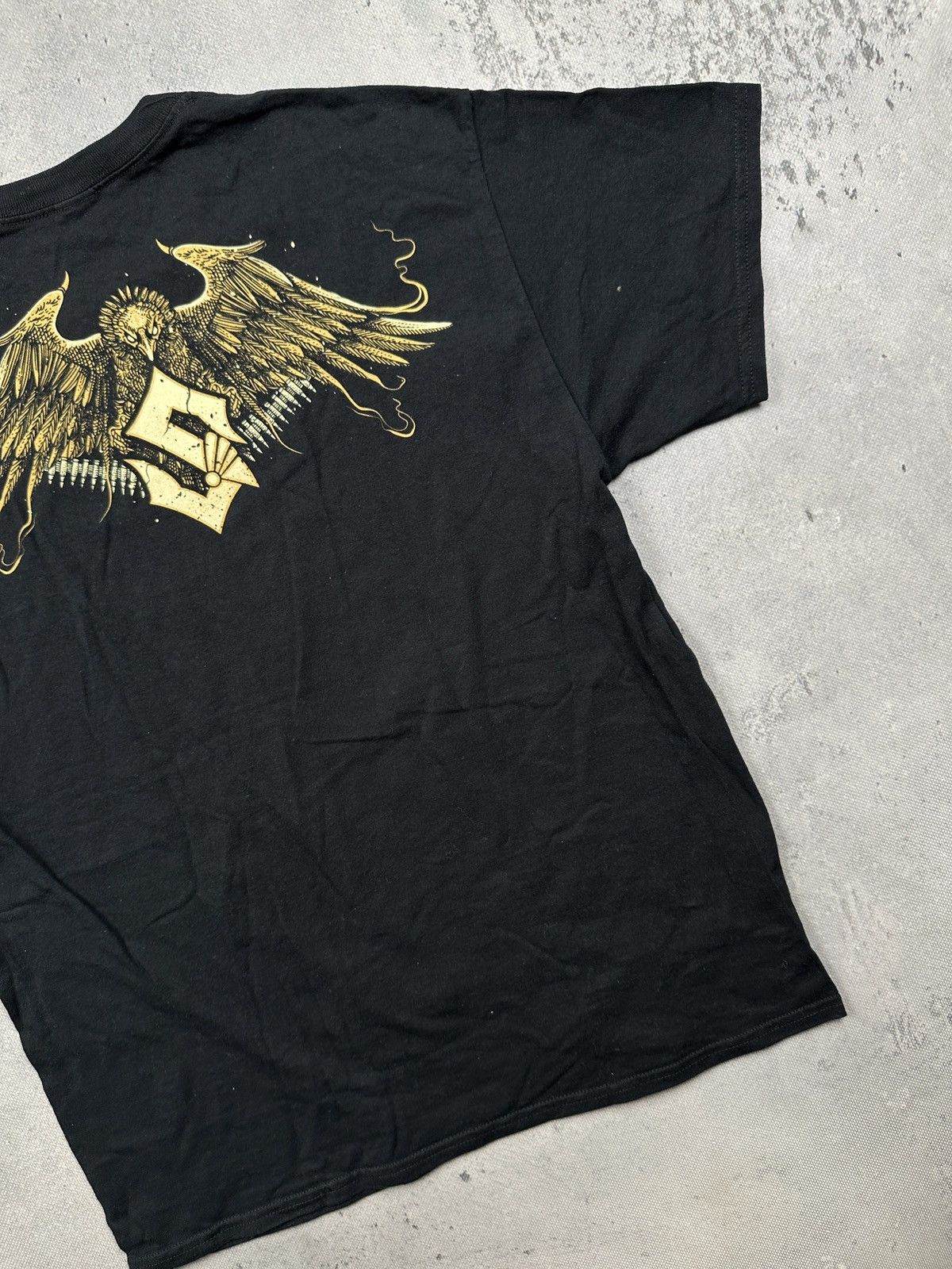 Band Tees Vintage Sabaton Band Tee Y2K Metal Goth Graphic T Shirt 00s Size US M / EU 48-50 / 2 - 7 Thumbnail