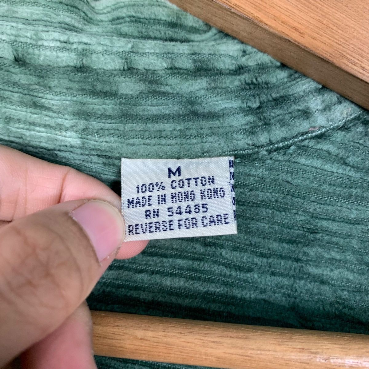 American Eagle Outfitters AMERICAN EAGLE Green Corduroy Flannel Jacket #1818-C22 Size US M / EU 48-50 / 2 - 17 Thumbnail
