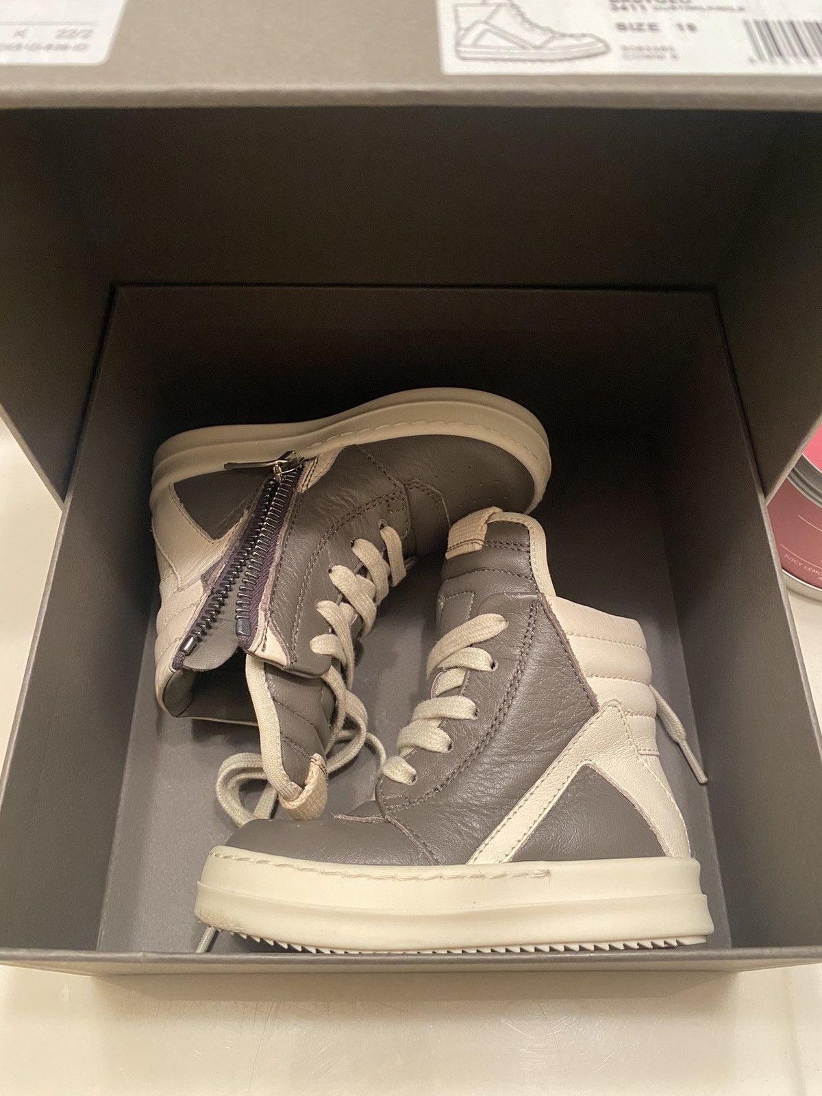 Rick Owens Size 19 BABY GEOBASKET Size ONE SIZE - 2 Thumbnail