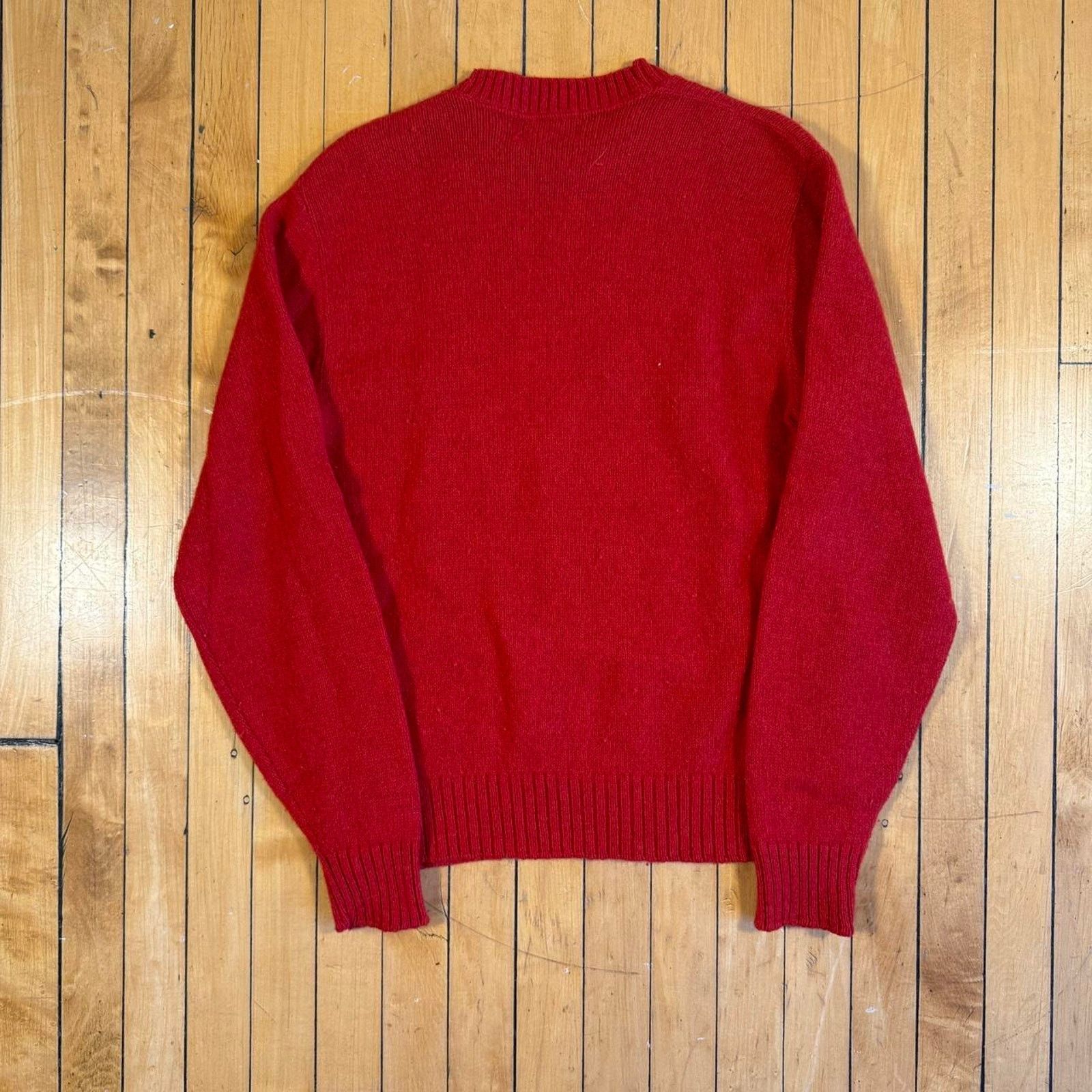 Other Red vintage 90s crewneck sweater Size US L / EU 52-54 / 3 - 3 Thumbnail