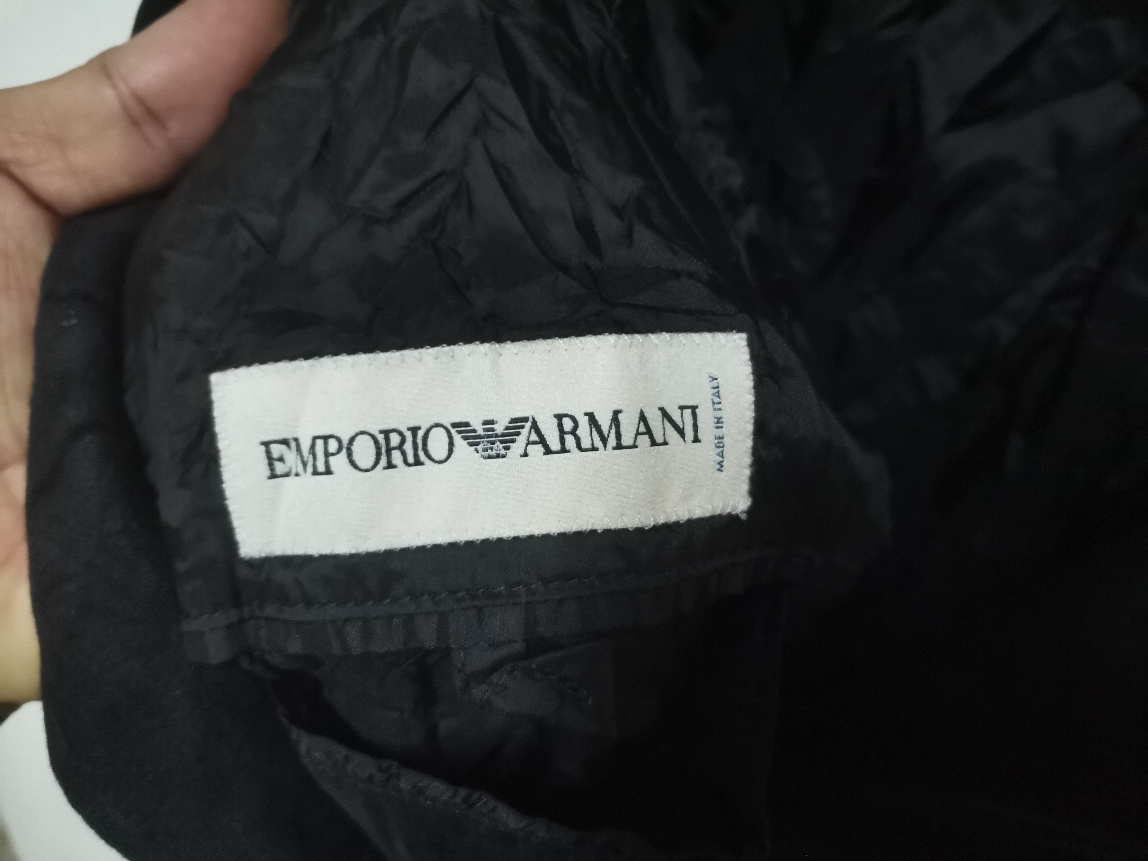 Armani × Emporio Armani Rare Emporio Armani jacket nice design black colour Size M / US 6-8 / IT 42-44 - 7 Thumbnail