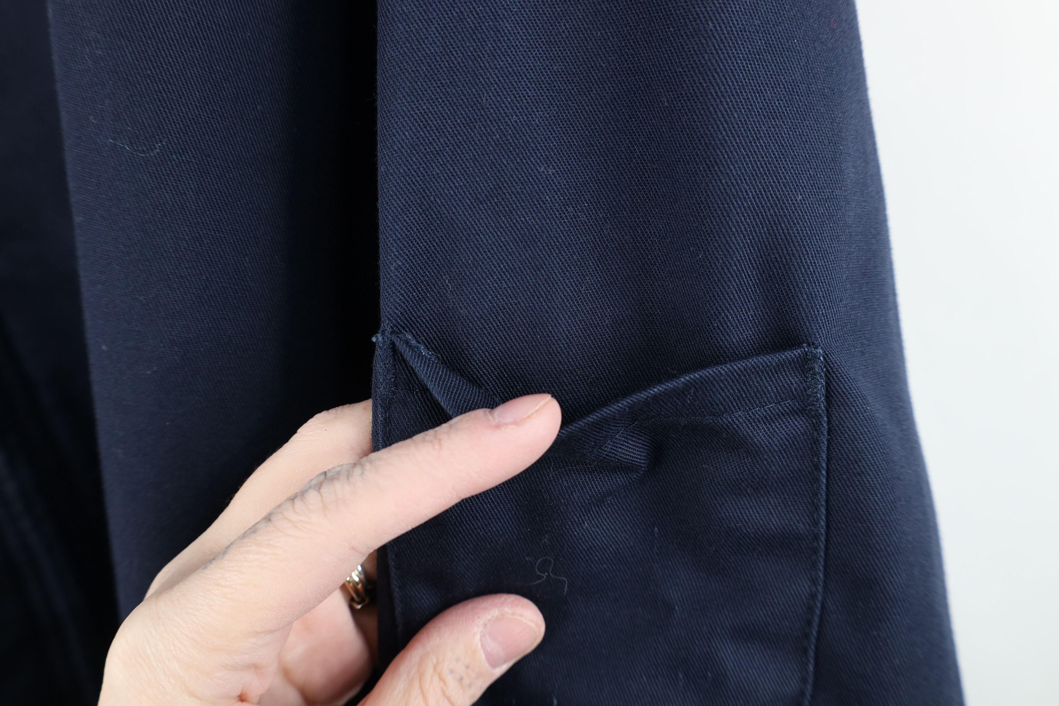 Vintage Vintage 90s Streetwear Quilted Workwear Bomber Jacket Blue Size US XXL / EU 58 / 5 - 4 Thumbnail