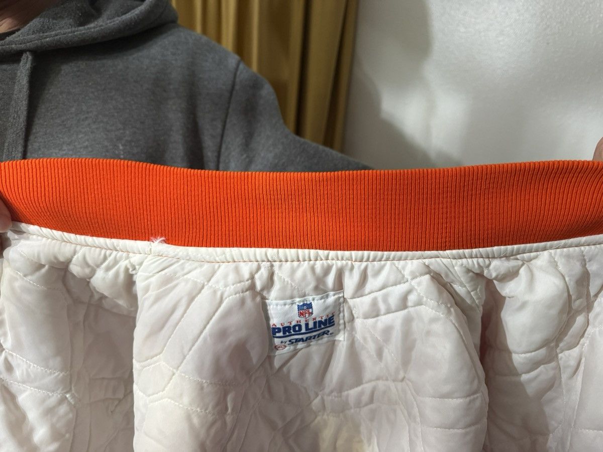 Starter Vintage Denver Broncos Orange Starter Satin Bomber Jacket XL Size US L / EU 52-54 / 3 - 9 Thumbnail