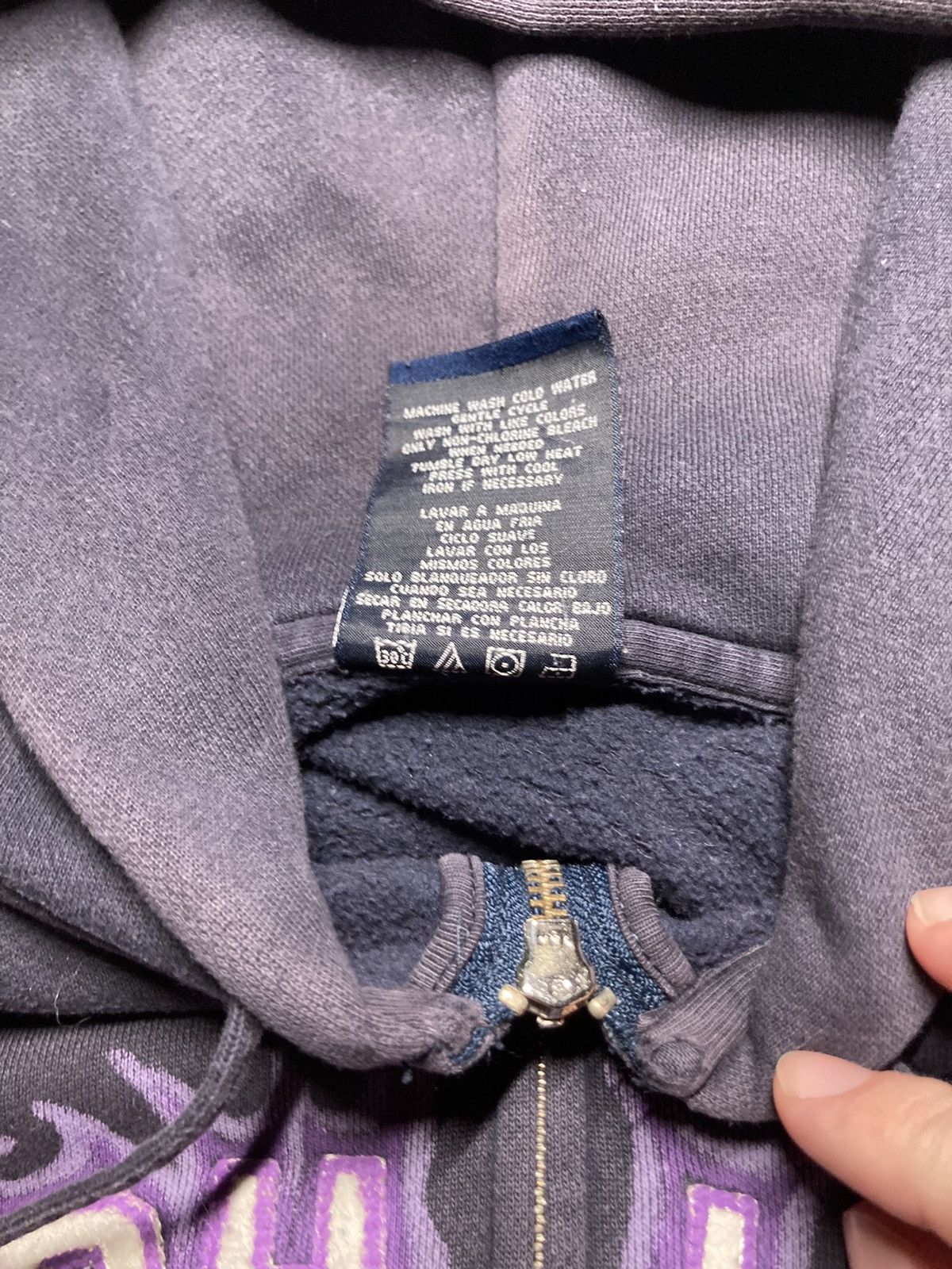 Polo Ralph Lauren ⛩️ Polo Ralph Lauren Custom Zip Hoodie Y2K Punk Rock Big logo Size US L / EU 52-54 / 3 - 10 Thumbnail