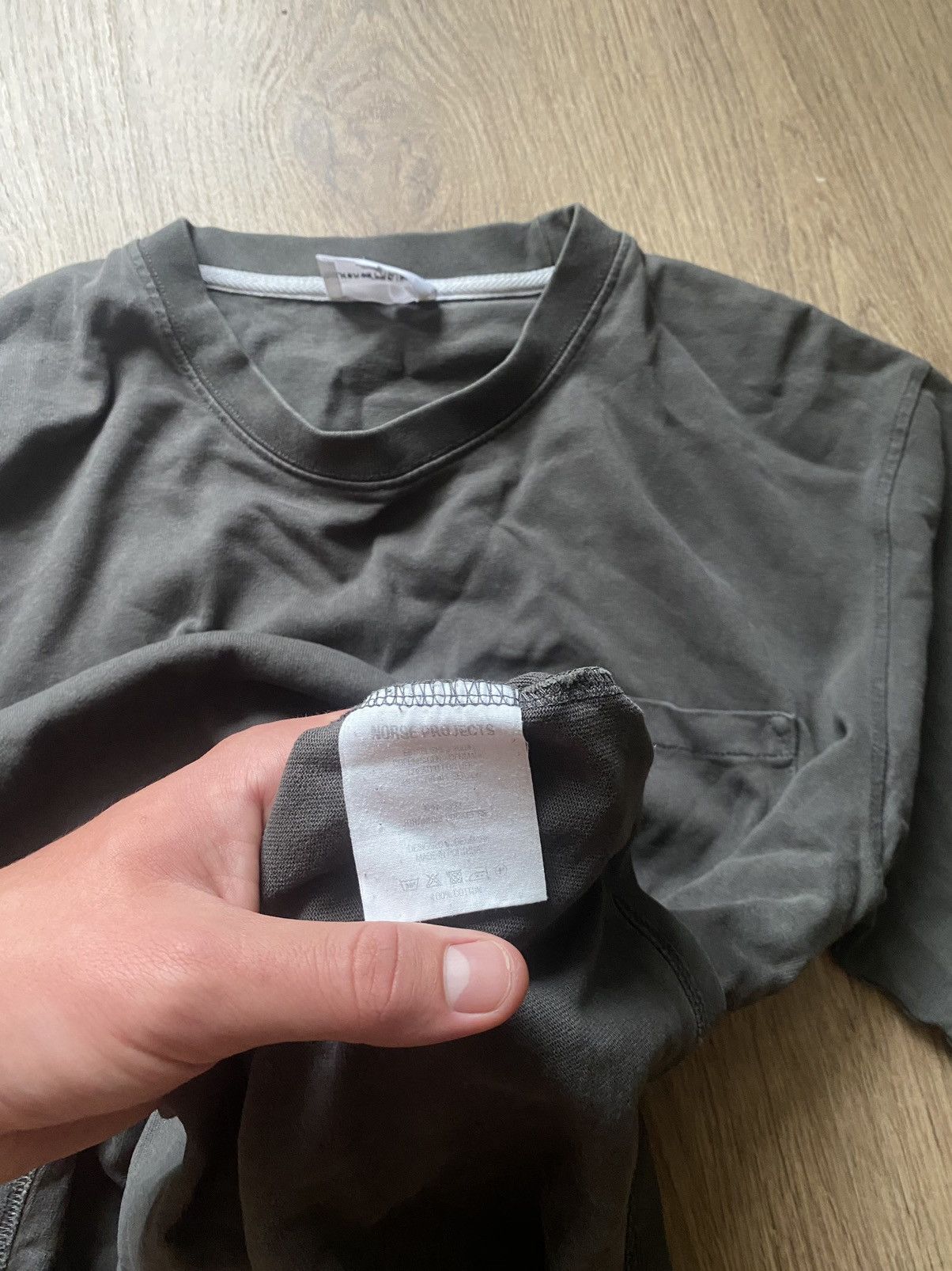 Norse Projects Norse Projects asphalt grey oversized fit Niels Pocket Size US XL / EU 56 / 4 - 5 Thumbnail