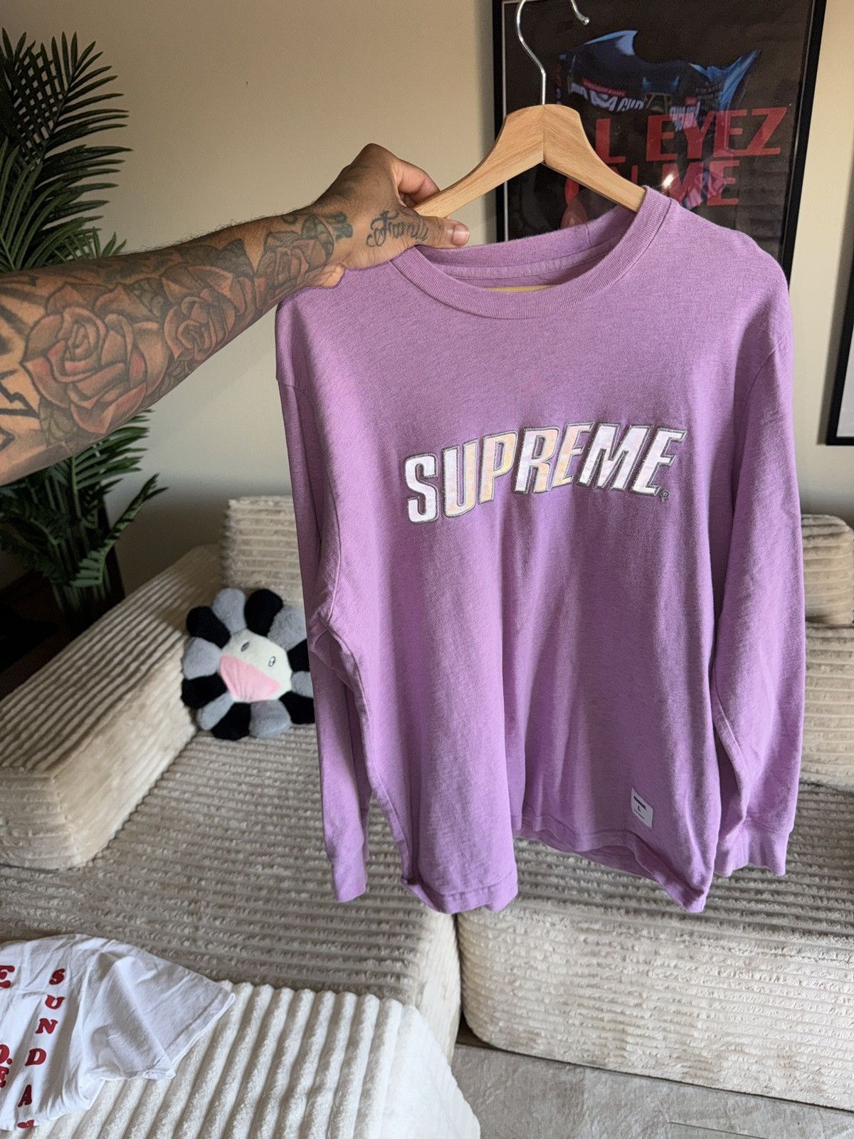 Supreme Supreme Reflective Long-Sleeve Size US L / EU 52-54 / 3 - 2 Thumbnail