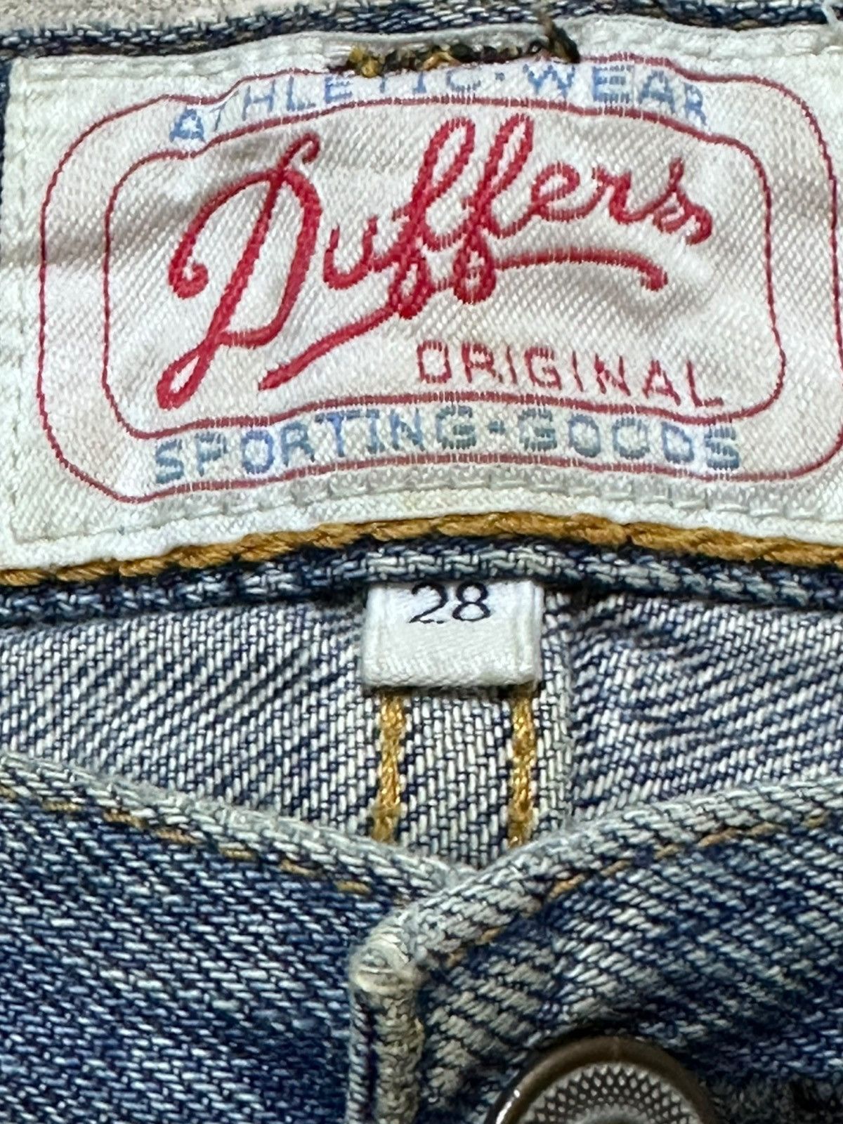 The Duffer of St.George Vintage Duffers Selvedge Faded Distressed Denim Size US 30 / EU 46 - 10 Thumbnail