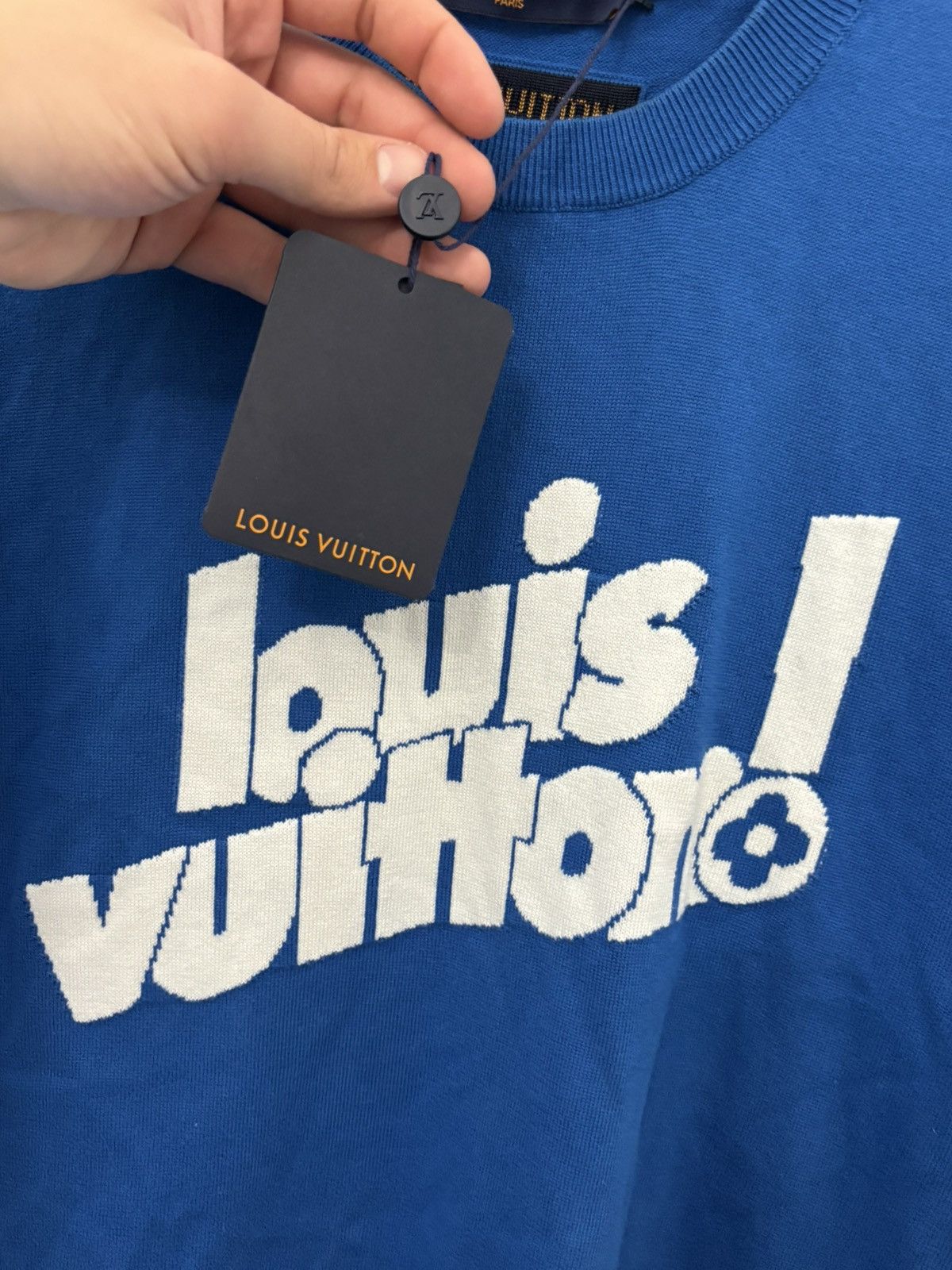 Louis Vuitton Louis Vuitton Knit T-Shirt Size US L / EU 52-54 / 3 - 5 Thumbnail