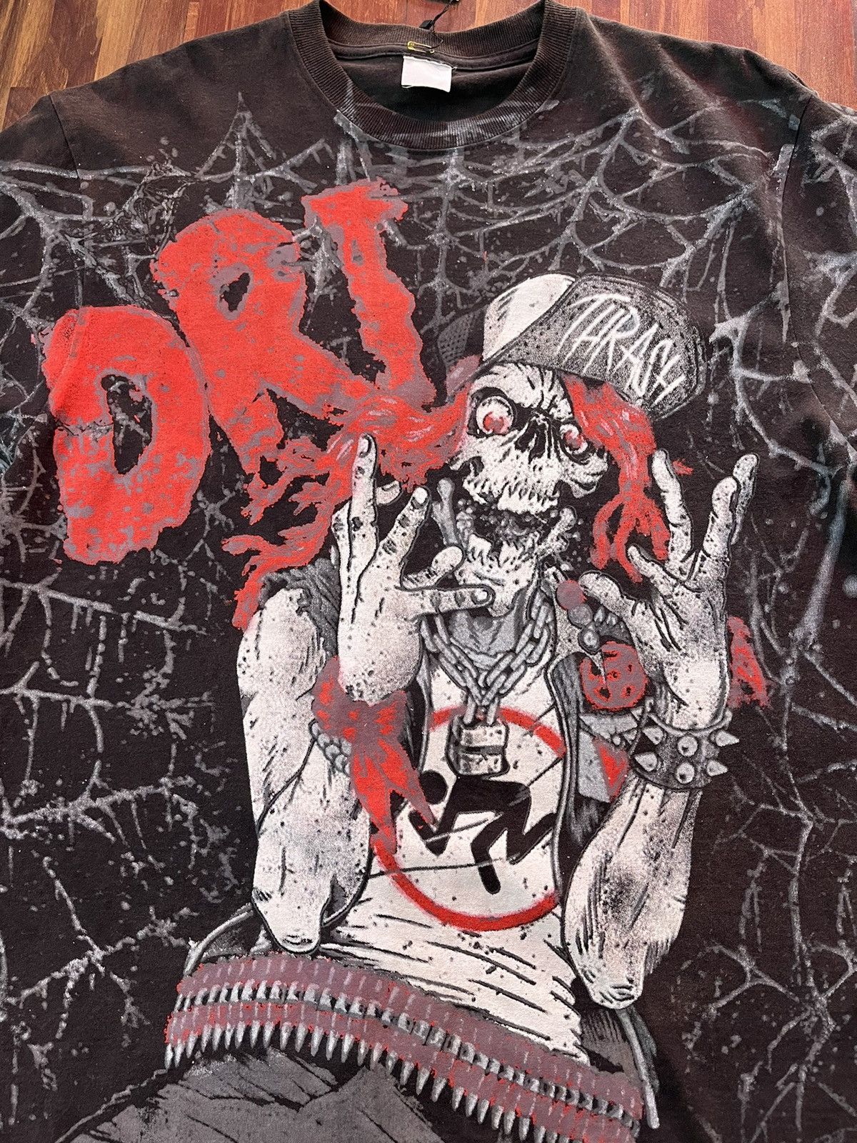 Band Tees × Vintage Bootlag Dirty Rotten Imbeciles D.R.I Punk Band Tee Size US XXL / EU 58 / 5 - 2 Thumbnail