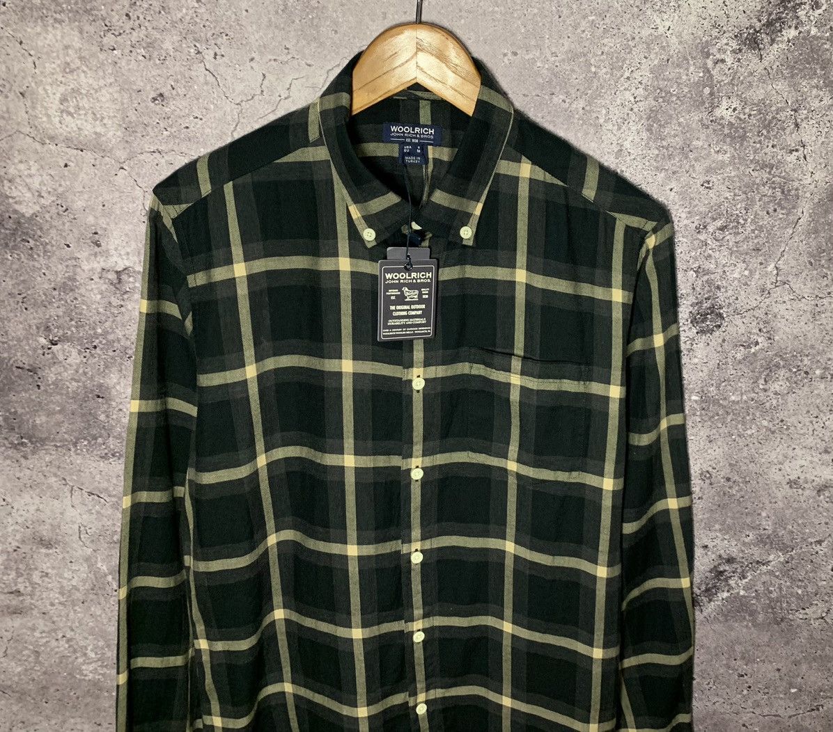 Flannel × Woolrich Woolen Mills Woolrich Light Flannel Button Up Shirt Size US M / EU 48-50 / 2 - 2 Thumbnail