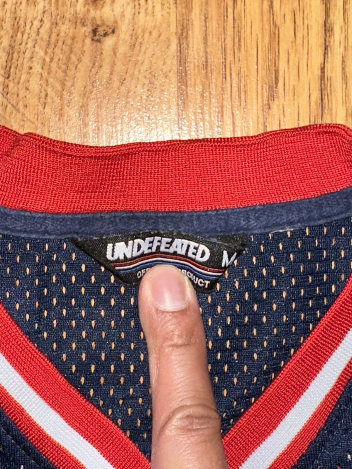 Undefeated UNDEFEATED Cut Throat Spell Out Logo Jersey Medium Size US M / EU 48-50 / 2 - 4 Thumbnail