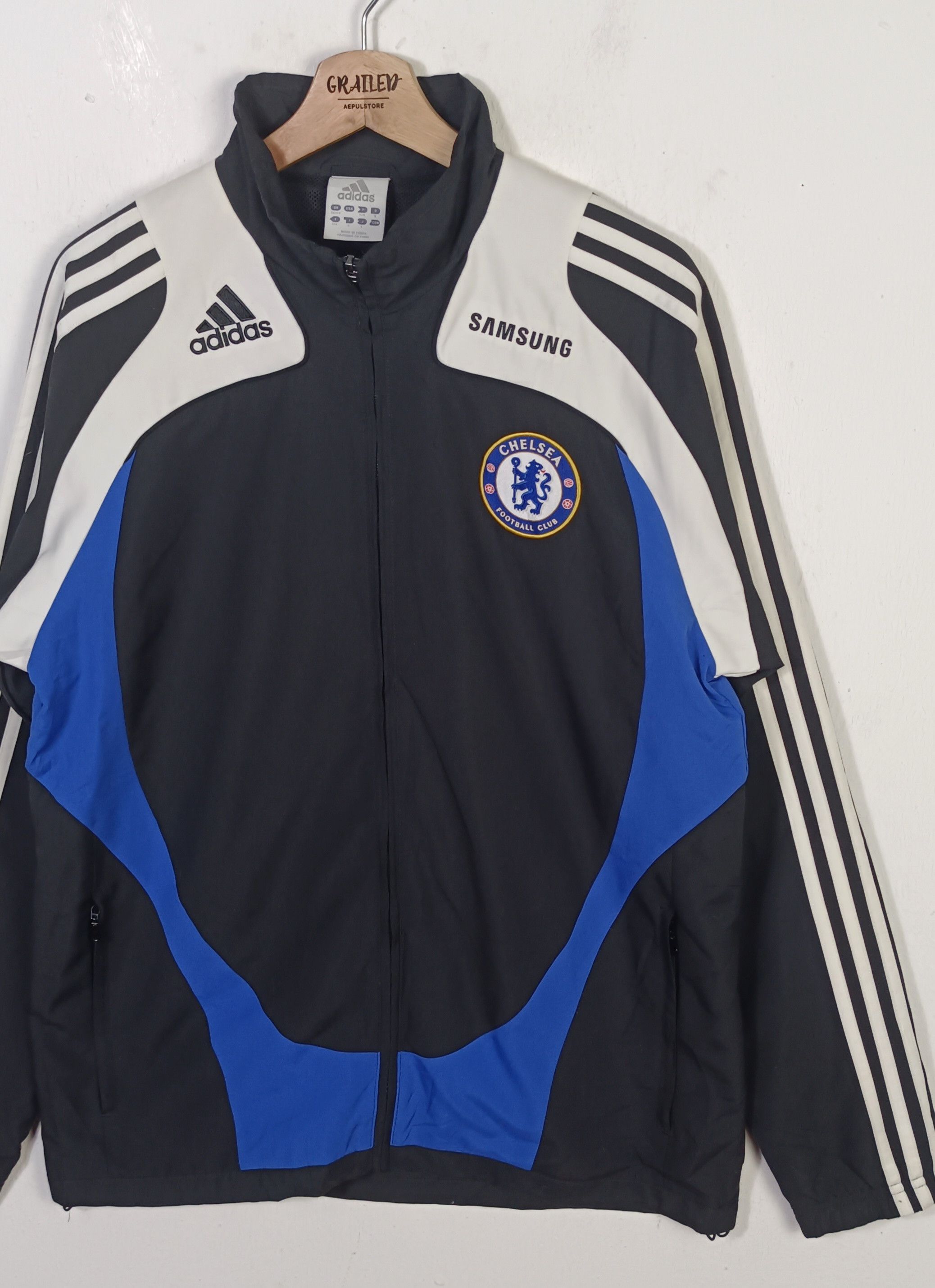 Adidas Vintage Chelsea Track Jacket Adidas size L Samsung Mobile Size US L / EU 52-54 / 3 - 5 Thumbnail