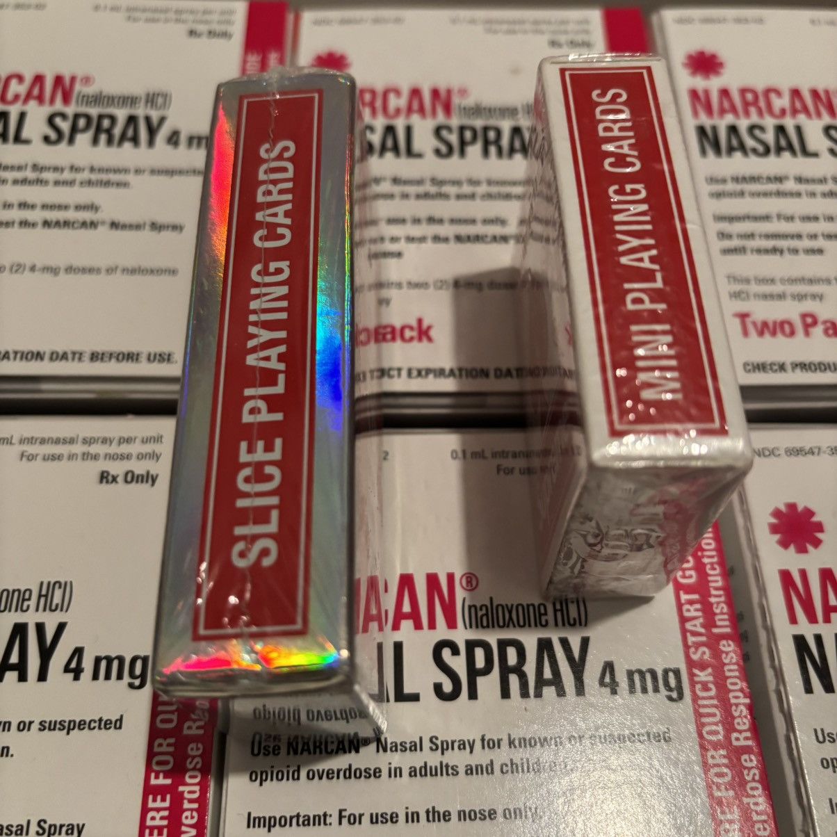 Supreme Supreme/Bicycle® Holographic Slice Cards Mini playing cards Size ONE SIZE - 2 Thumbnail