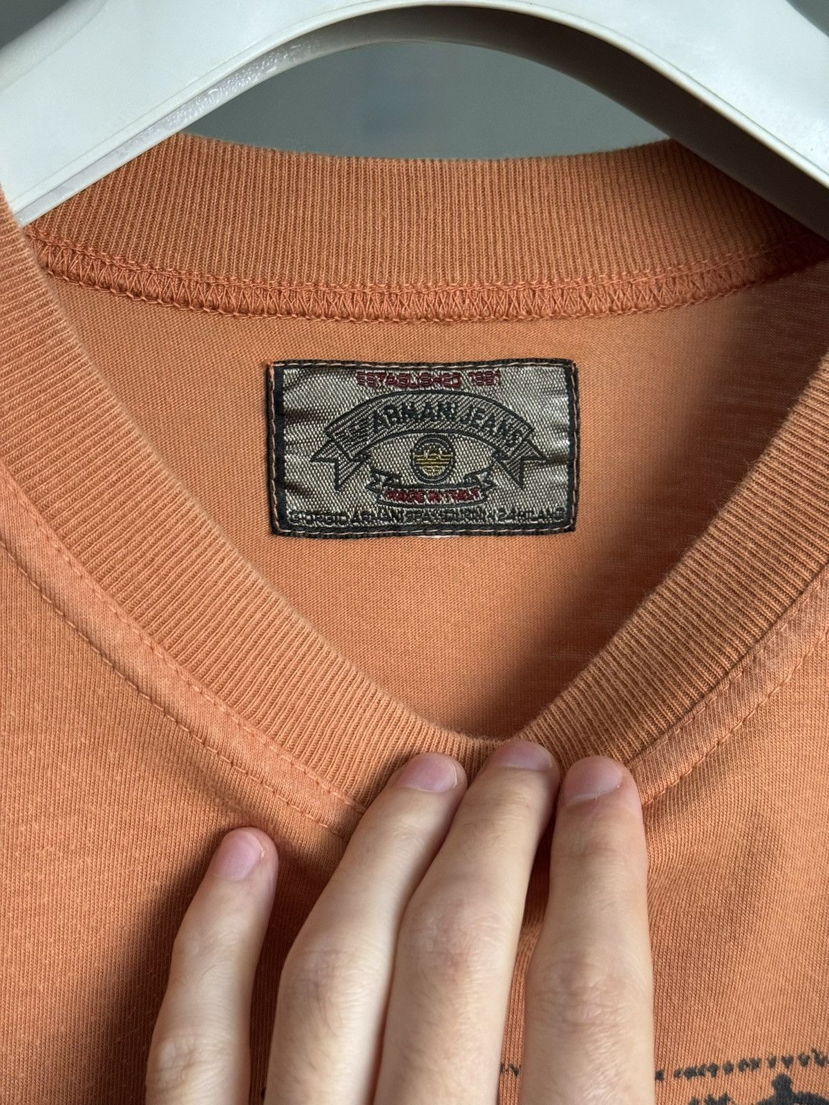 Armani Vintage Armani Jeans t shirt Size US M / EU 48-50 / 2 - 3 Thumbnail