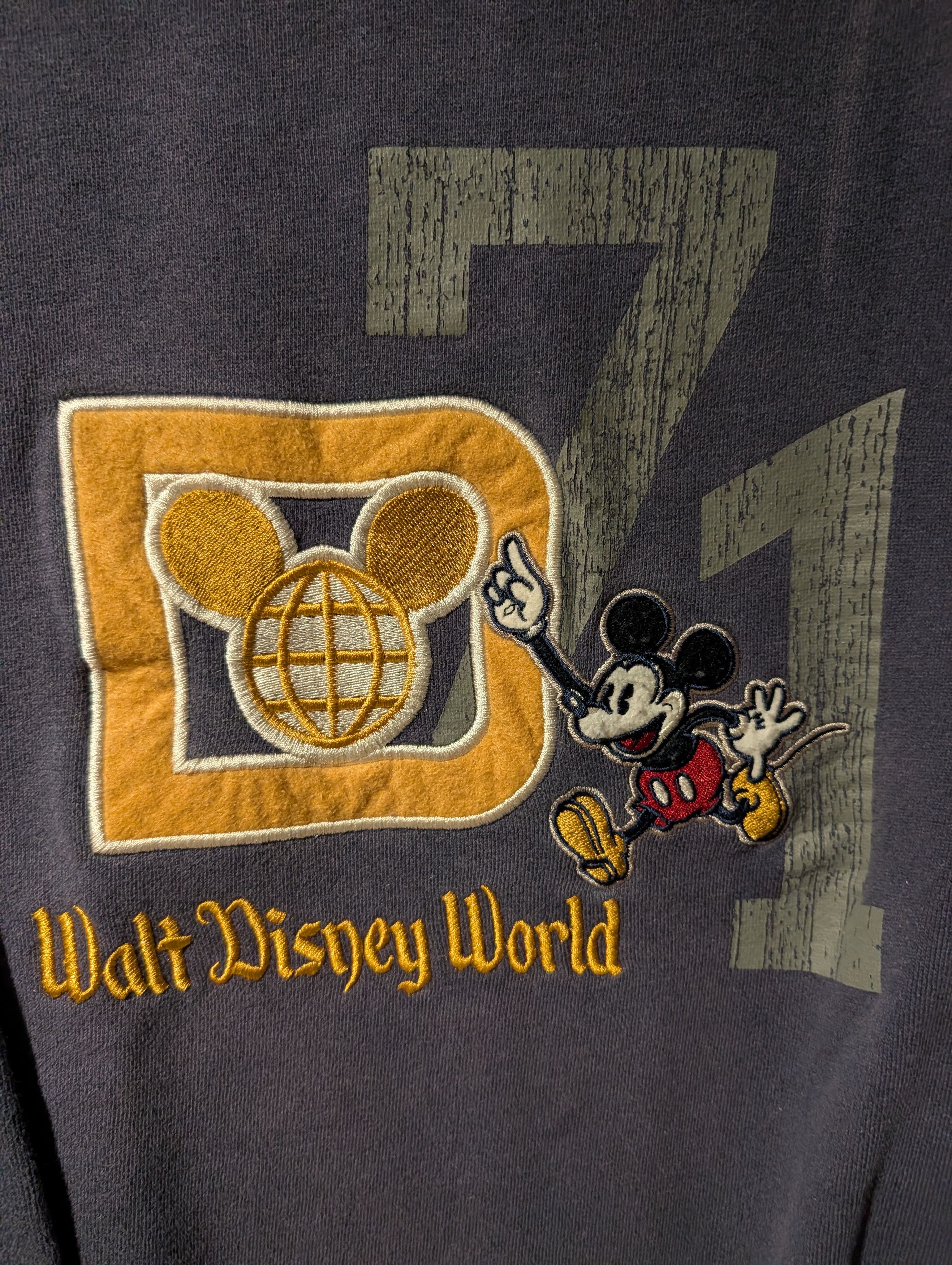 Disney Vintage Y2K Mickey Mouse Walt Disney World Sweatshirt Size US S / EU 44-46 / 1 - 2 Thumbnail