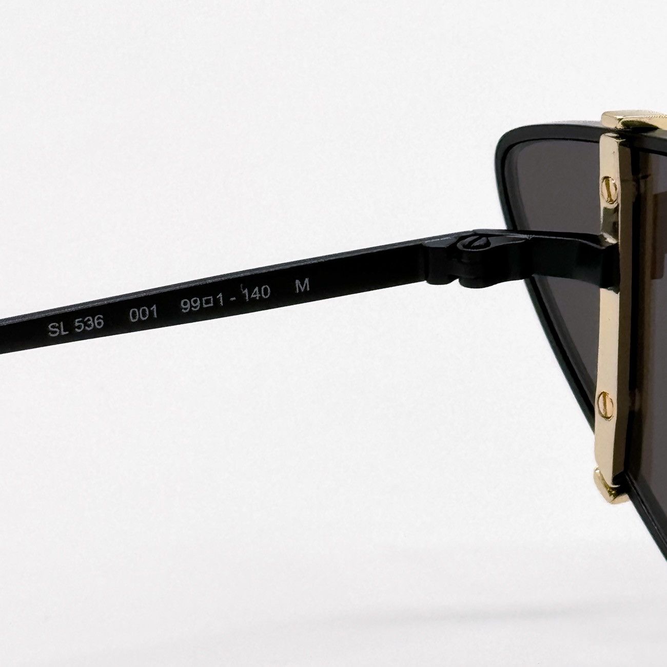 Saint Laurent Paris NEW SAINT LAURENT SL536 001 BLACK WOMEN SL 536 SUNGLASSES Size ONE SIZE - 9 Thumbnail