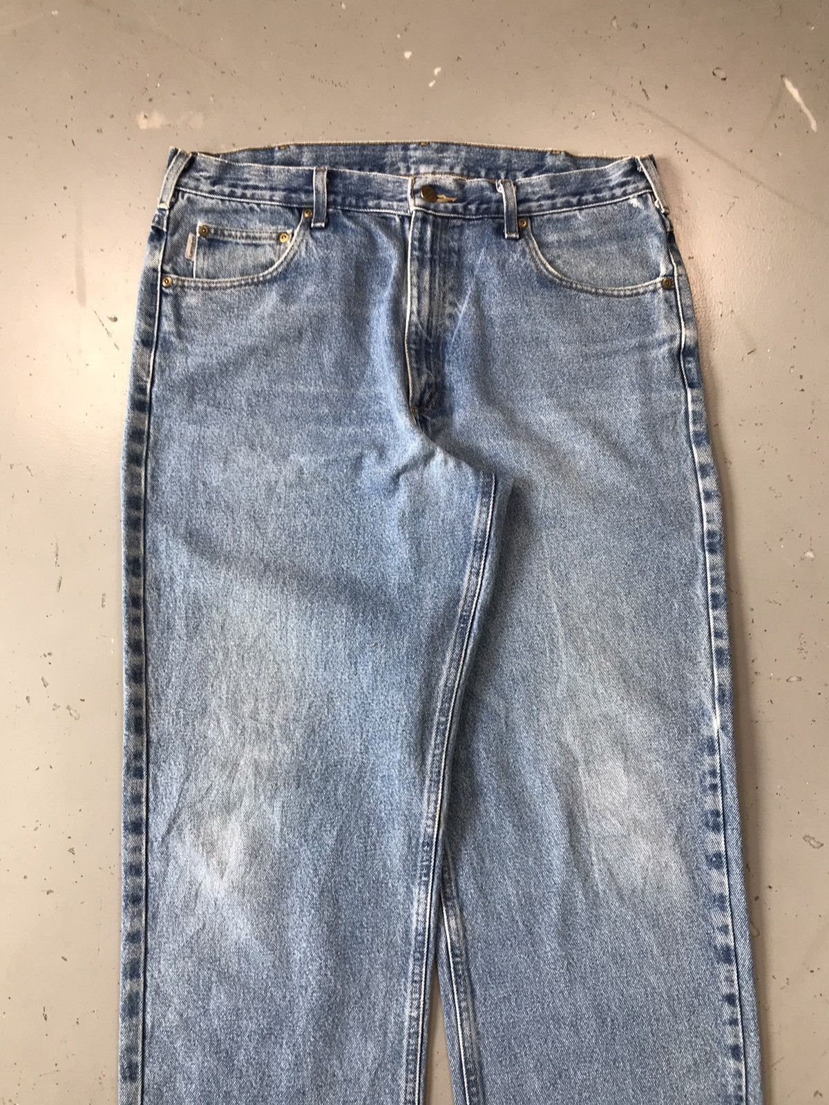 Carhartt Vintage Carhartt B17 DST repaired denim Size US 38 / EU 54 - 5 Thumbnail