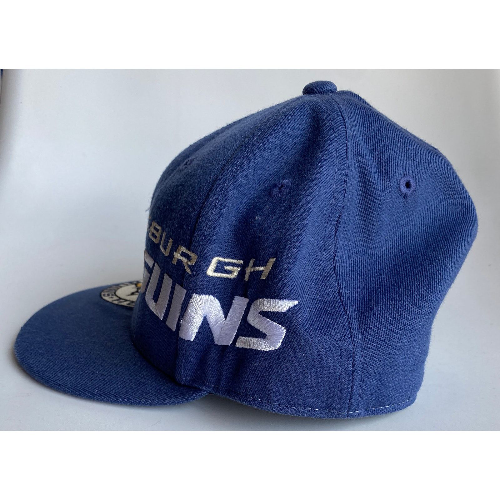 NHL × Reebok Pittsburgh Penguins 2011 RBK FlexFit cap 7 1/4 5/8 blue NHL Size ONE SIZE - 11 Thumbnail