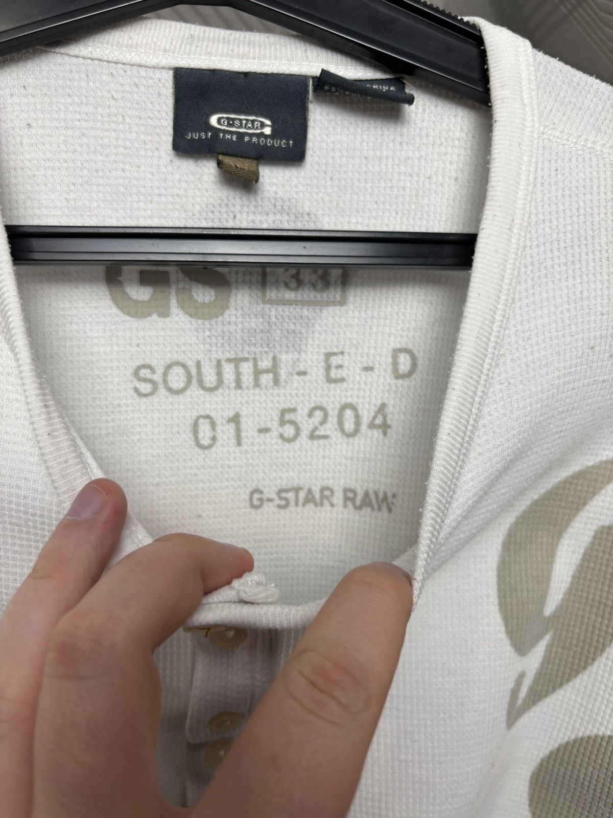 G-Star Vintage G-Star Raw Y2K longsleeve big logo size L Size US L / EU 52-54 / 3 - 10 Thumbnail