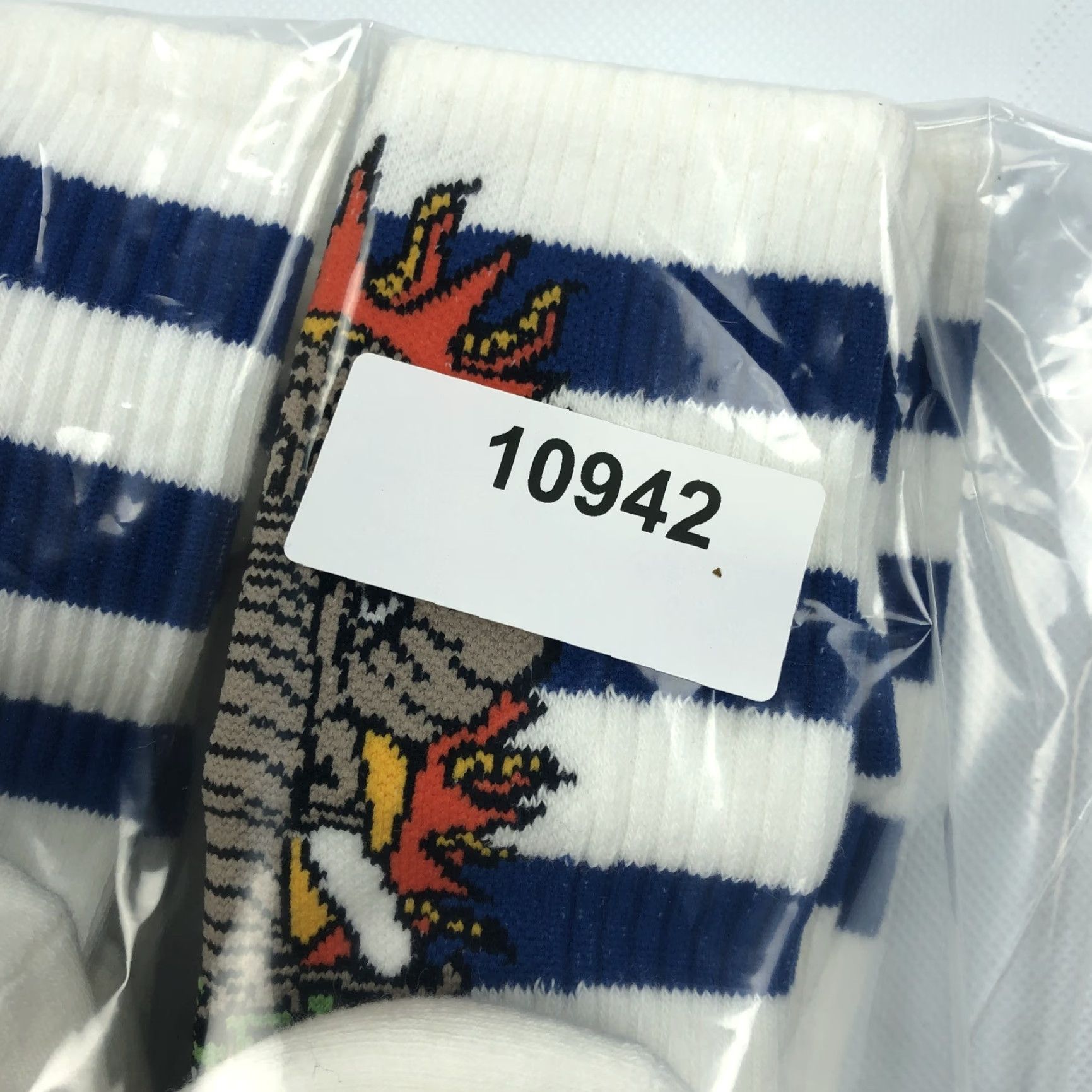 Vintage VINTAGE Street Plant Men's L/XL 9-12 Crew Socks Vallely Elephant Skateboard Size ONE SIZE - 7 Thumbnail