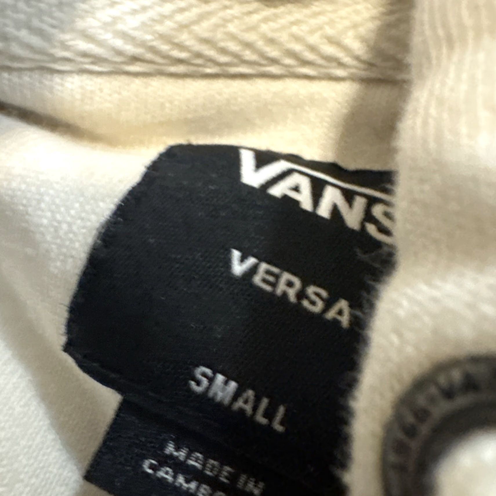 Vans Vans Skateboarding Versa White Hoodie Sweatshirt Adult Large Mens Size US L / EU 52-54 / 3 - 5 Thumbnail