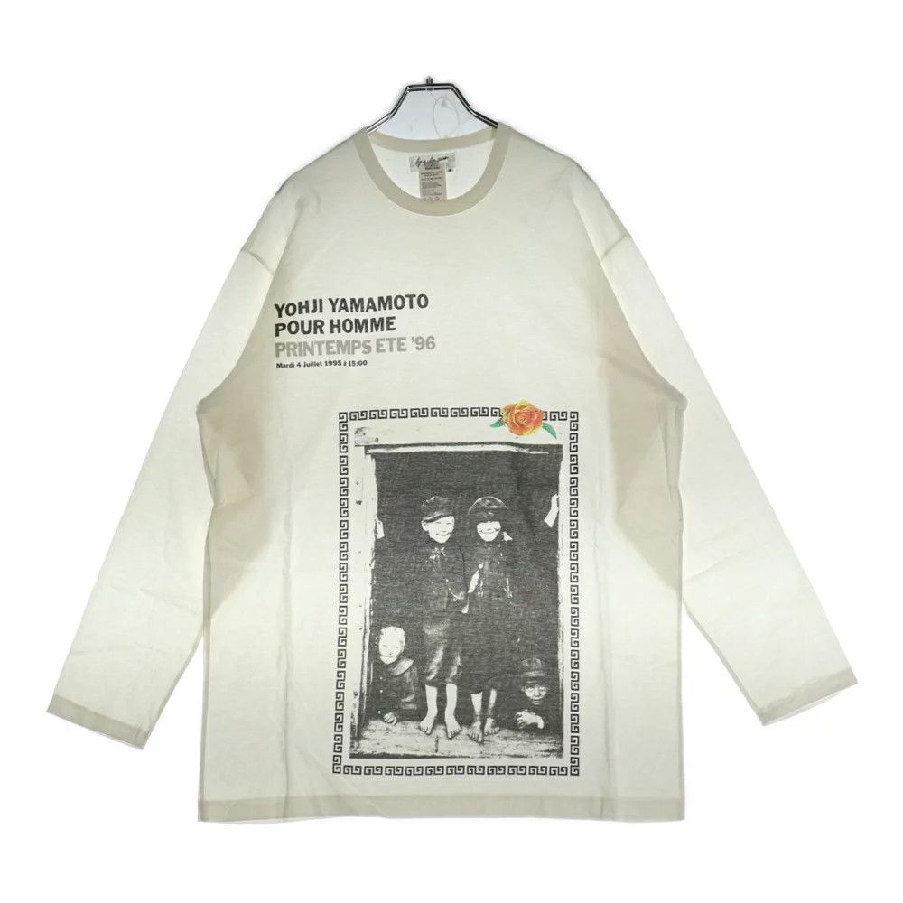 Yohji Yamamoto YOHJI YAMAMOTO POUR HOMME/96SS/Photo Print Long Sleeve T Size US M / EU 48-50 / 2 - 1 Thumbnail