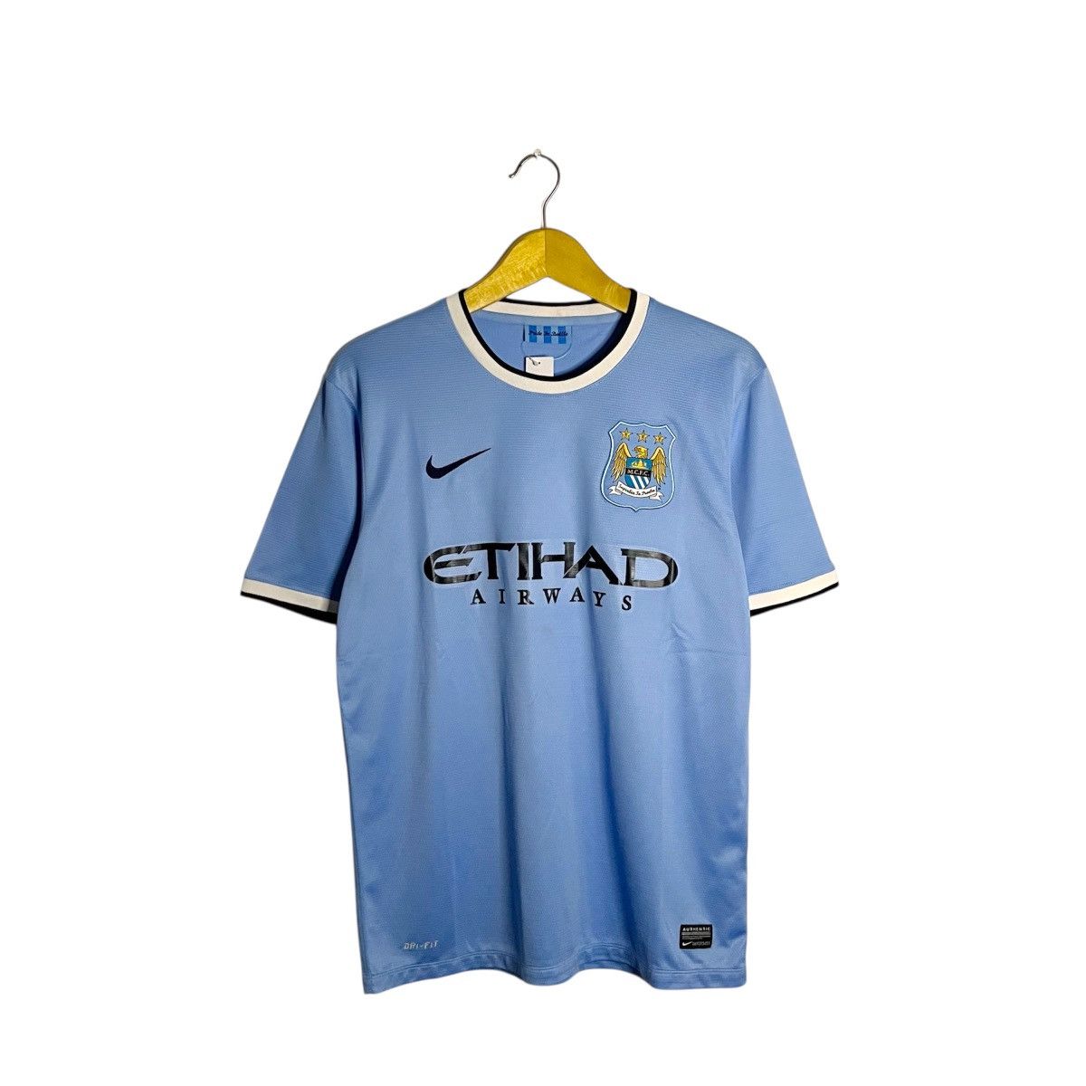 Nike Manchester city 2013/14 Home jersey EPL Champion season Size US M / EU 48-50 / 2 - 2 Thumbnail