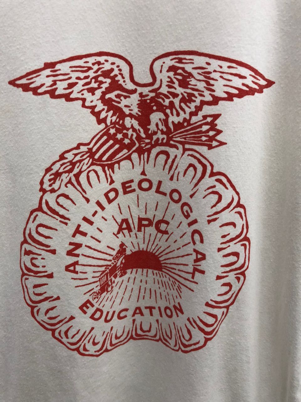A.P.C. A.P.C japan Rue De Fleurus Paris anti ideological education Size US M / EU 48-50 / 2 - 2 Thumbnail