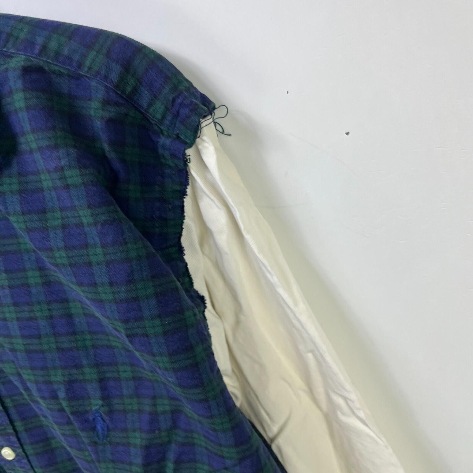 Polo Ralph Lauren Vintage 90s Polo Ralph Lauren Plaid Button Up Shirt XLT Size US XL / EU 56 / 4 - 5 Thumbnail