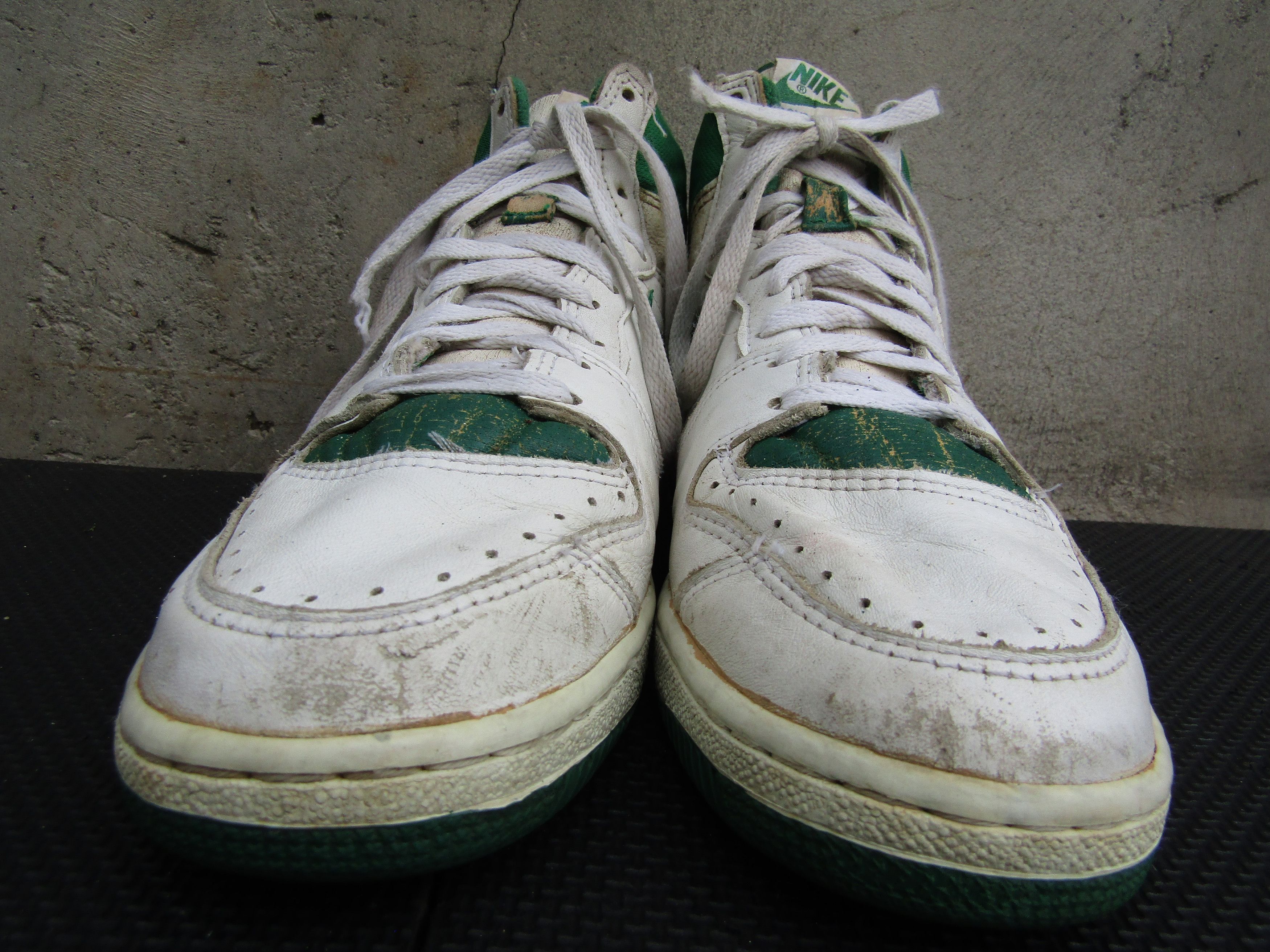 Nike NIKE COURT FORCE White x Green Men Made in Korea Size US 9.5 / EU 42-43 - 6 Thumbnail