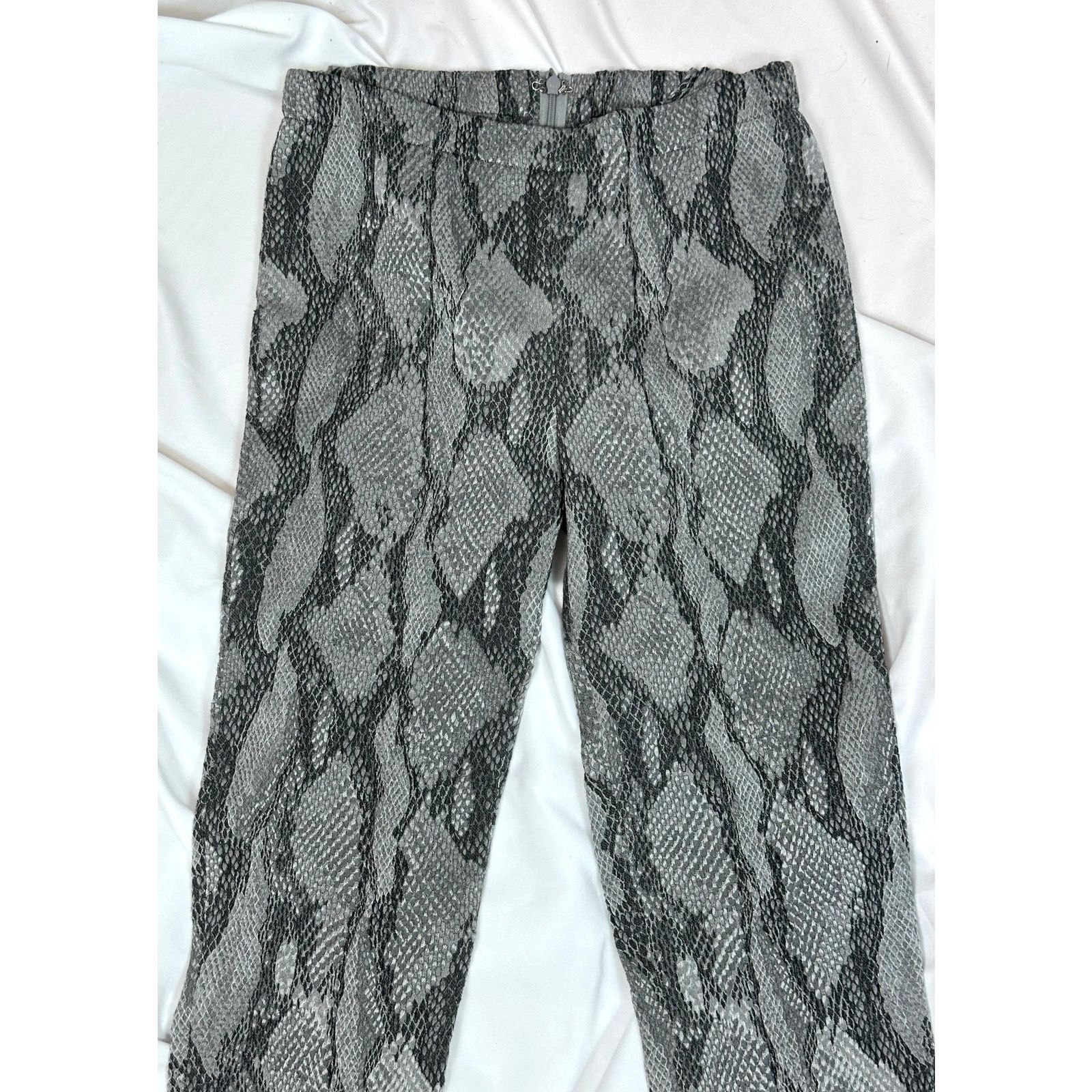 Zadig & Voltaire Zadig & Voltaire Pharell Python Pants Skinny 36 (S) Size 26" / US 2 / IT 38 - 11 Thumbnail