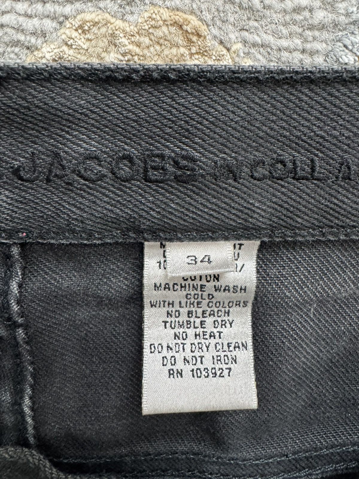 Marc Jacobs Marc Jacobs Wax Jeans 34 Size US 34 / EU 50 - 3 Thumbnail