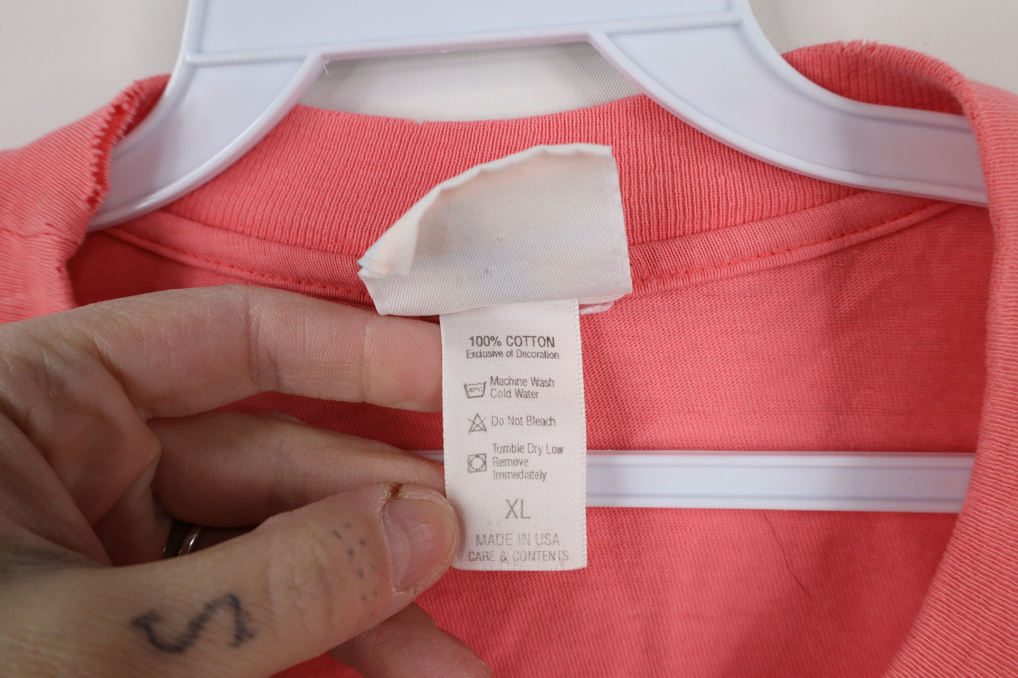 Vintage Vintage 90s Streetwear Spell Out Summer Fun Sun Kite T-Shirt Size XL / US 12-14 / IT 48-50 - 9 Thumbnail