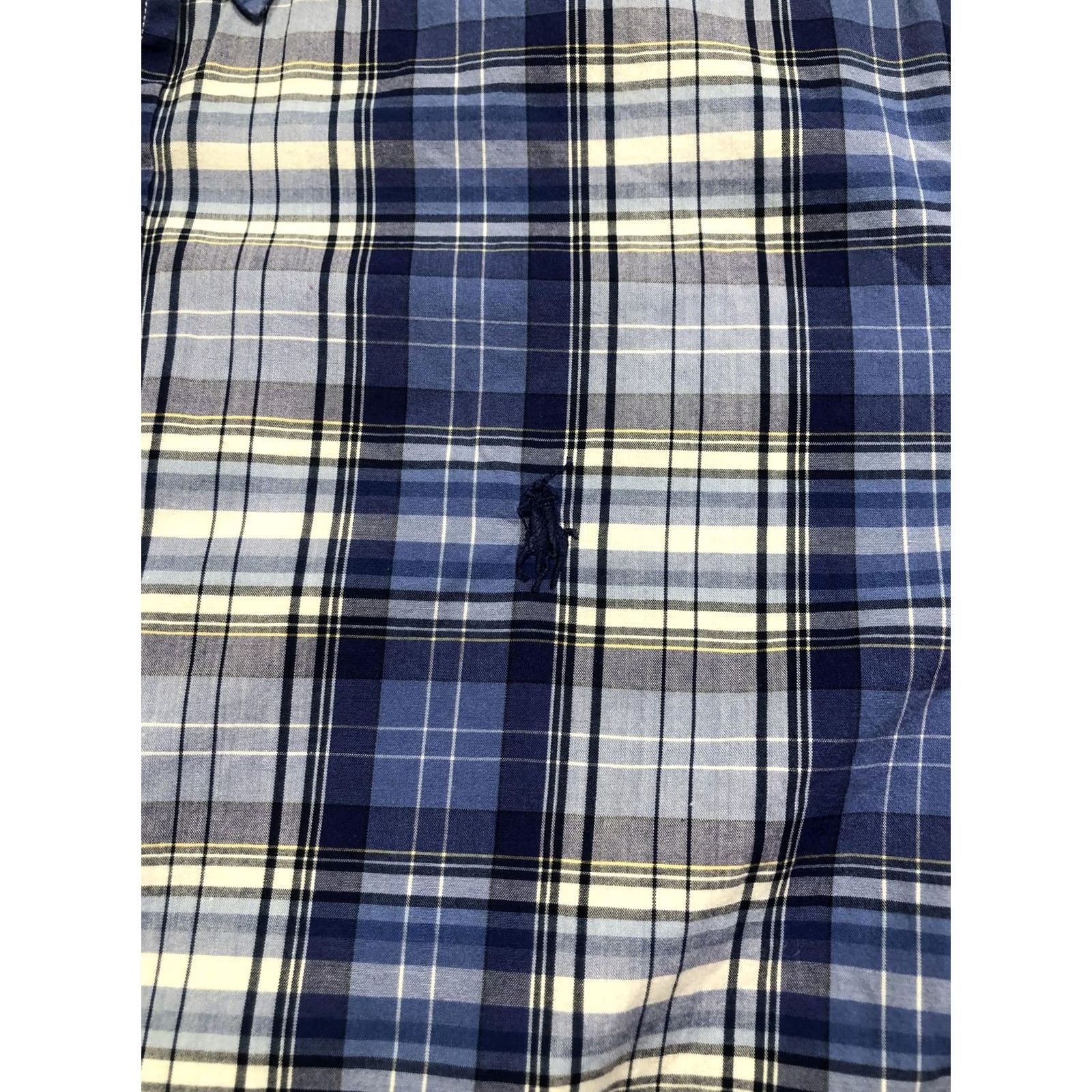 Ralph Lauren Ralph Lauren Shirt Mens Small Blue Plaid Classic Fit Button Down Long Sleeve Size US S / EU 44-46 / 1 - 6 Thumbnail