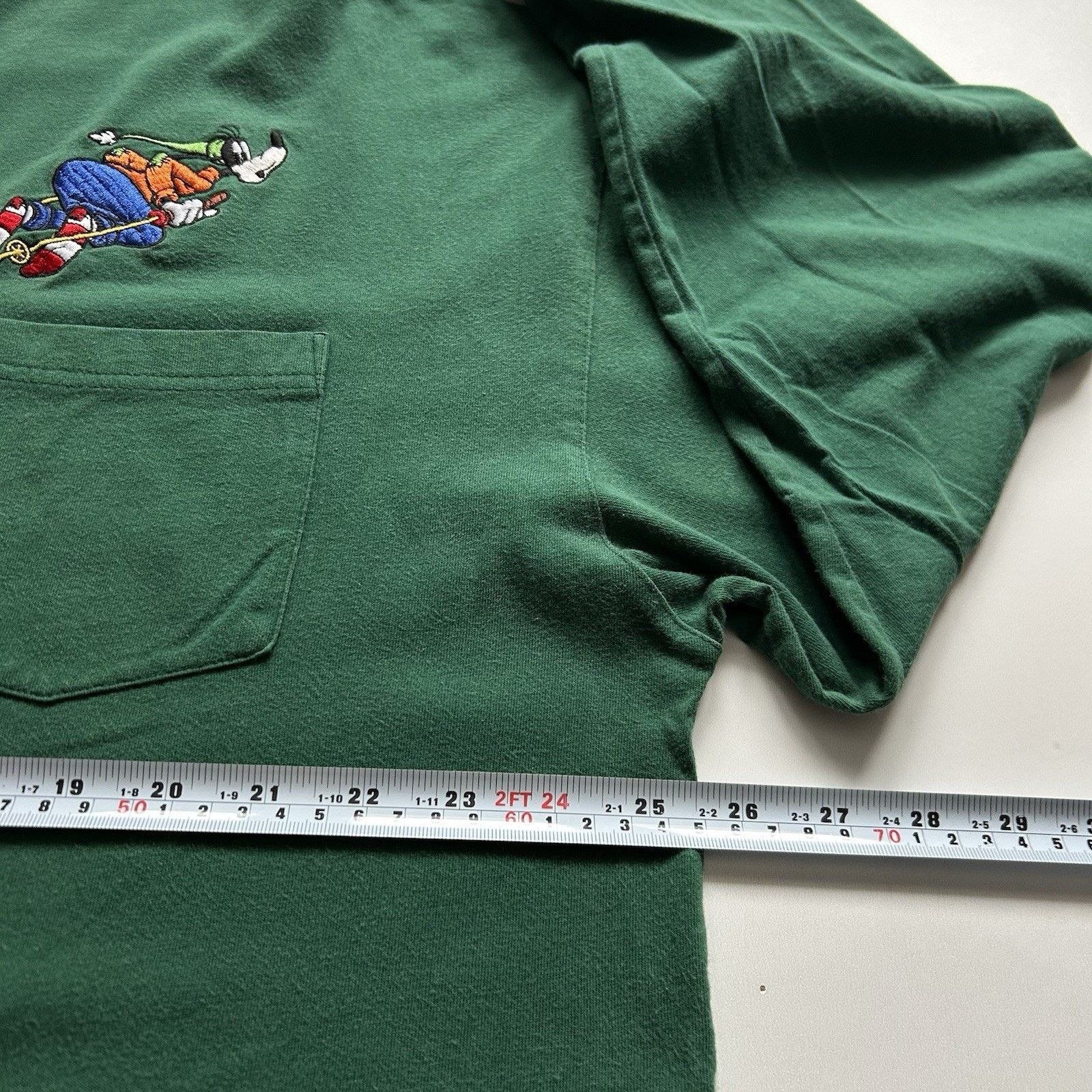 Disney Vintage 90s Disney Goofy Long Sleeve Pocket T-Shirt XXL Rare Size US XXL / EU 58 / 5 - 6 Thumbnail